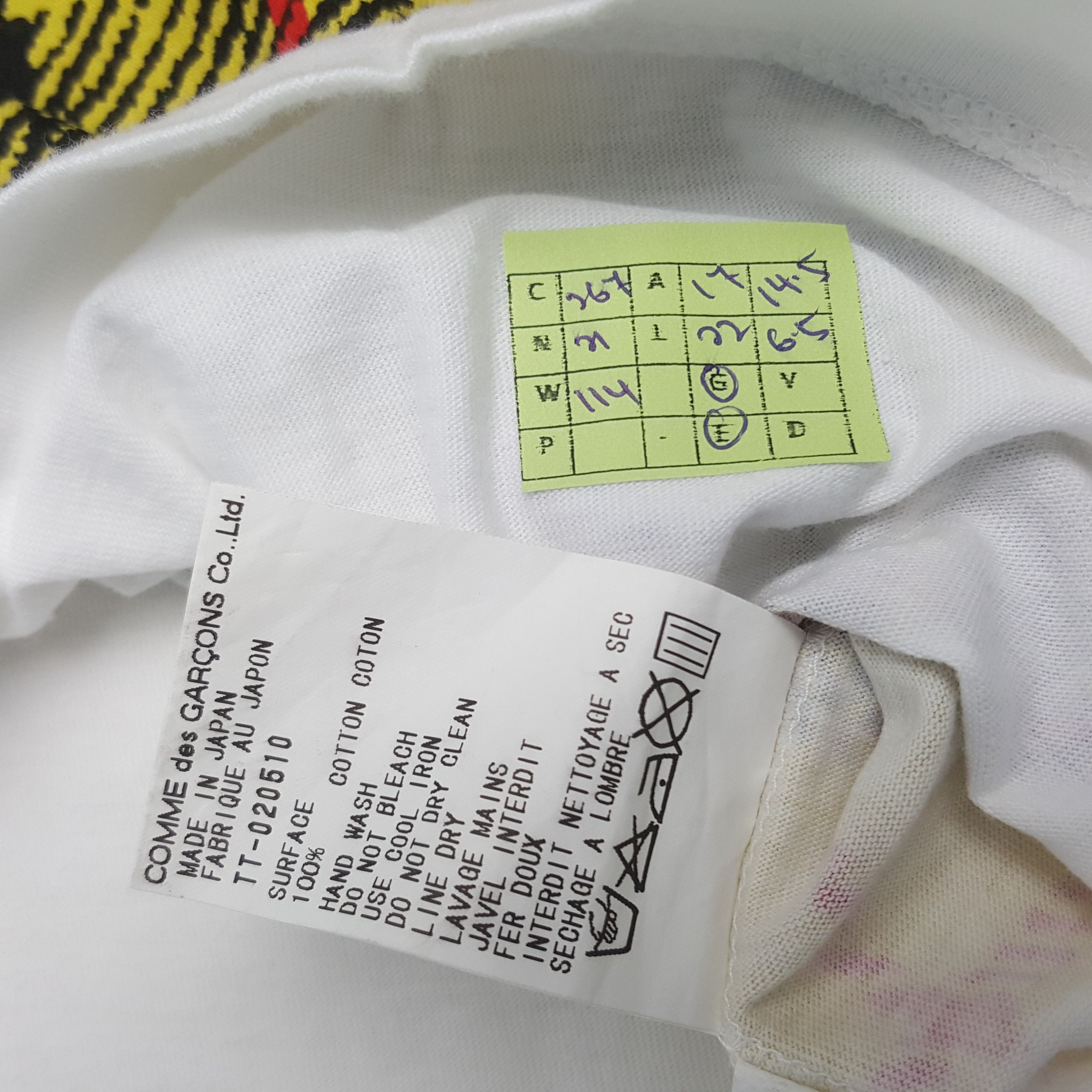 Comme des Garcons Vintage Comme des Garcons Japanese Designer Tshirt Size US S / EU 44-46 / 1 - 5 Thumbnail