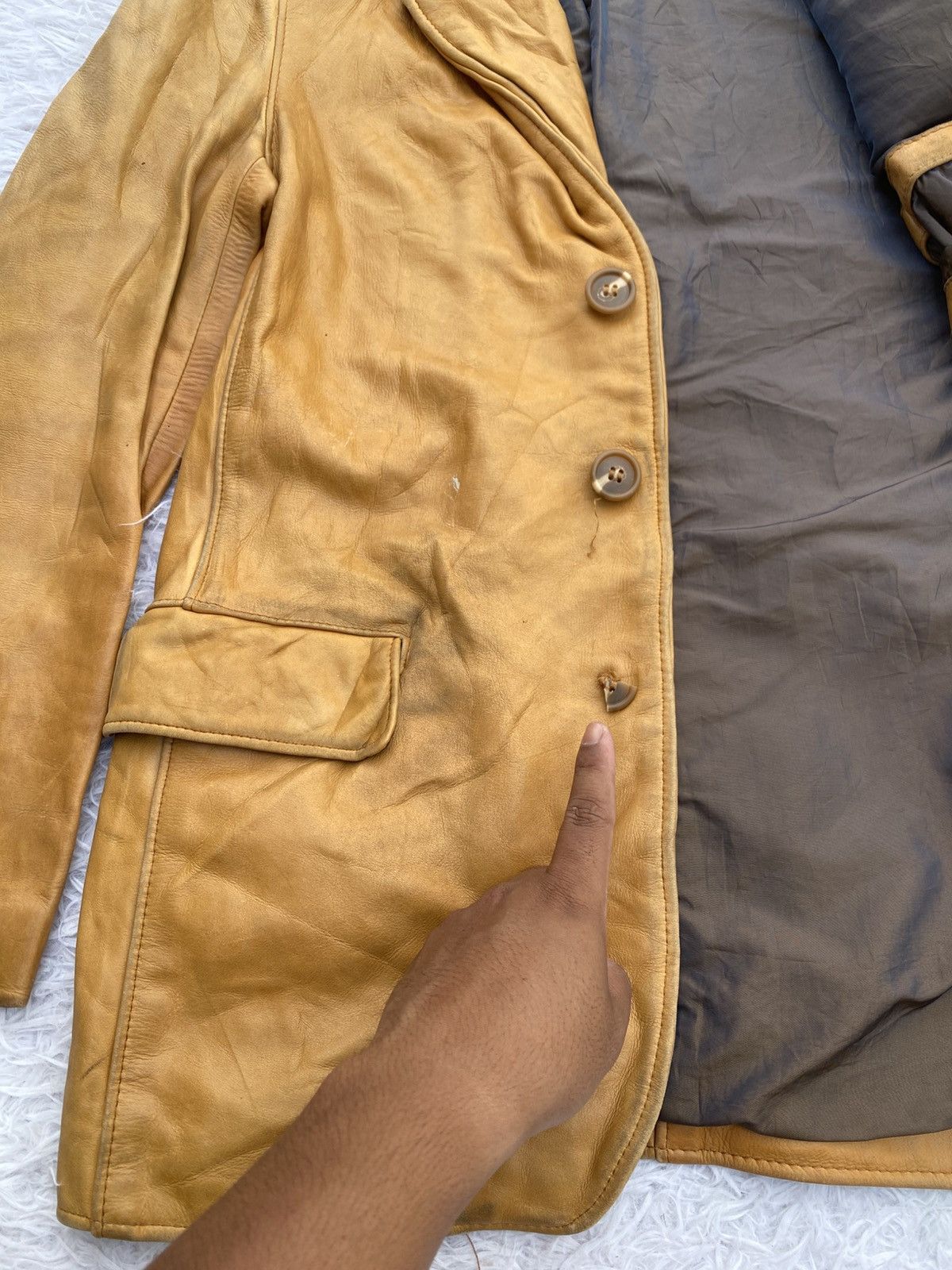 Schott Rare Vintage 90s Schott USA Genuine Leather Tailored Jacket Size M / US 6-8 / IT 42-44 - 12 Thumbnail