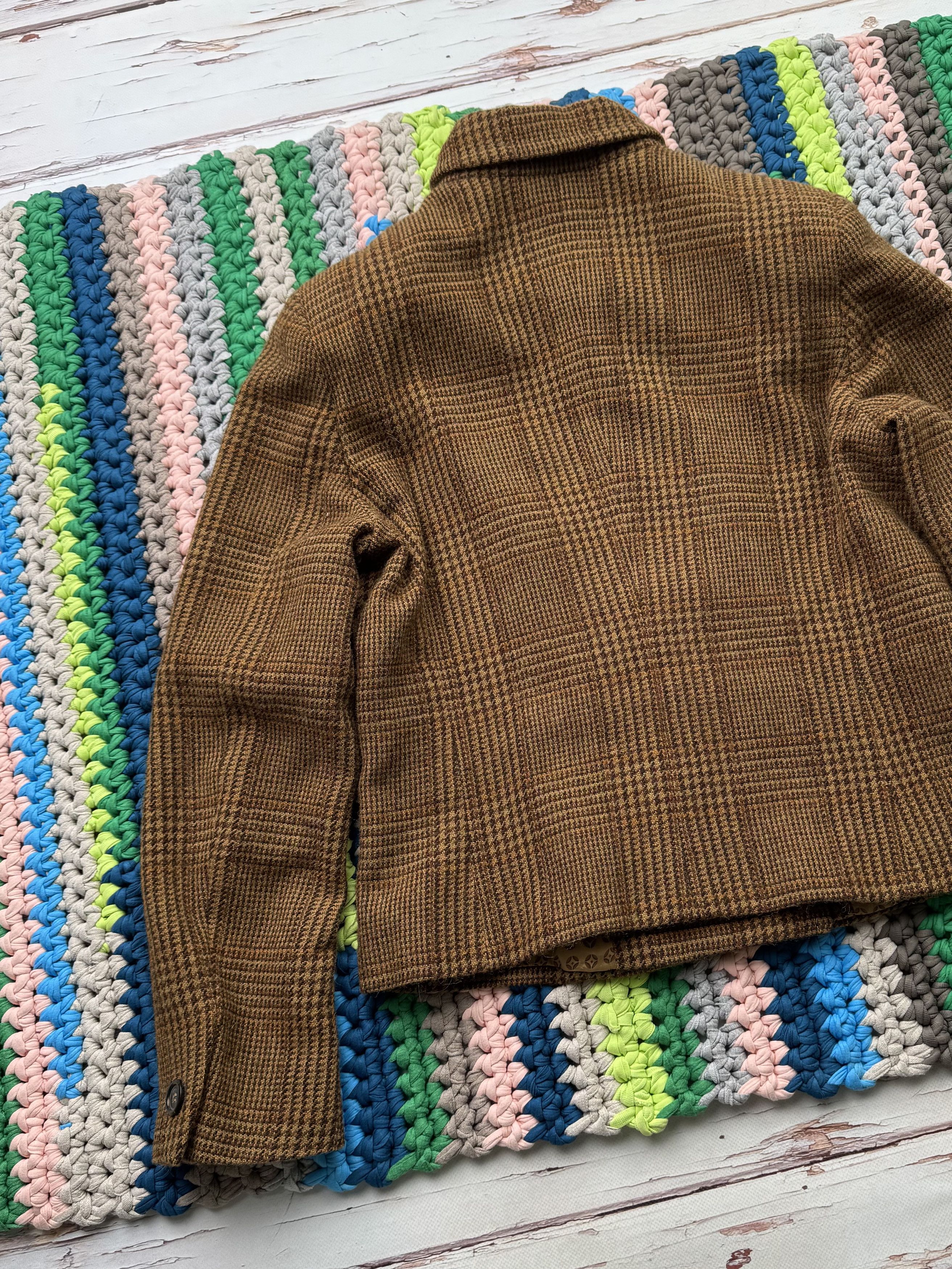 Max Mara Max Mara Wool Cropped Coat (V290)(D10) Size L / US 10 / IT 46 - 10 Thumbnail