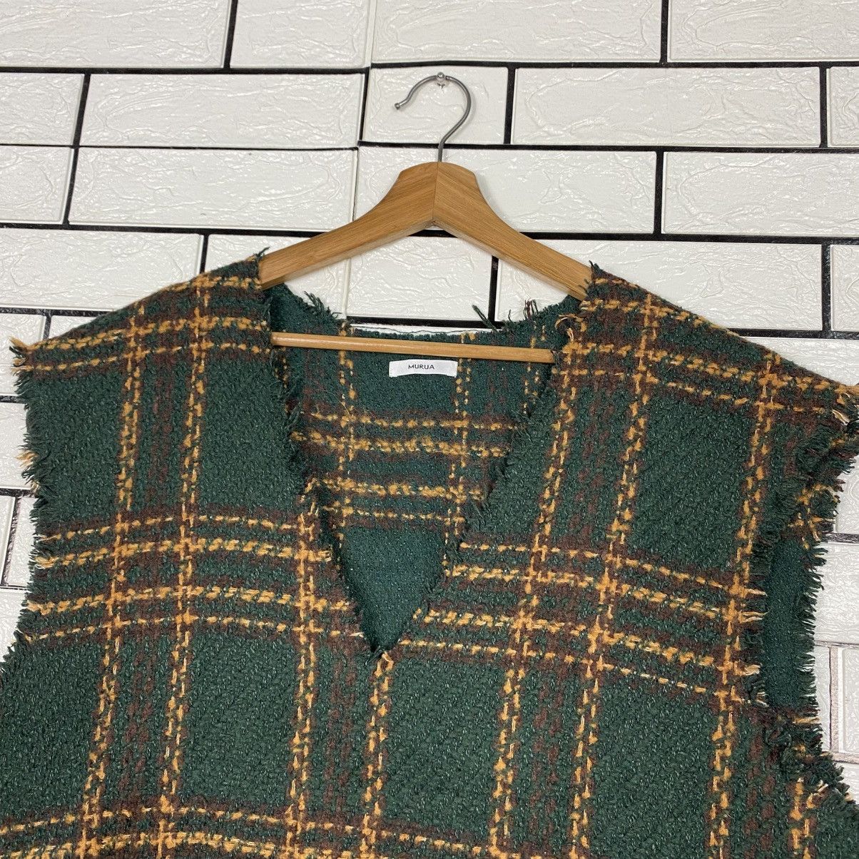 Japanese Brand Vintage Wool Vest Jacket Murua Tartan Design Issey Miyake Size US M / EU 48-50 / 2 - 9 Thumbnail