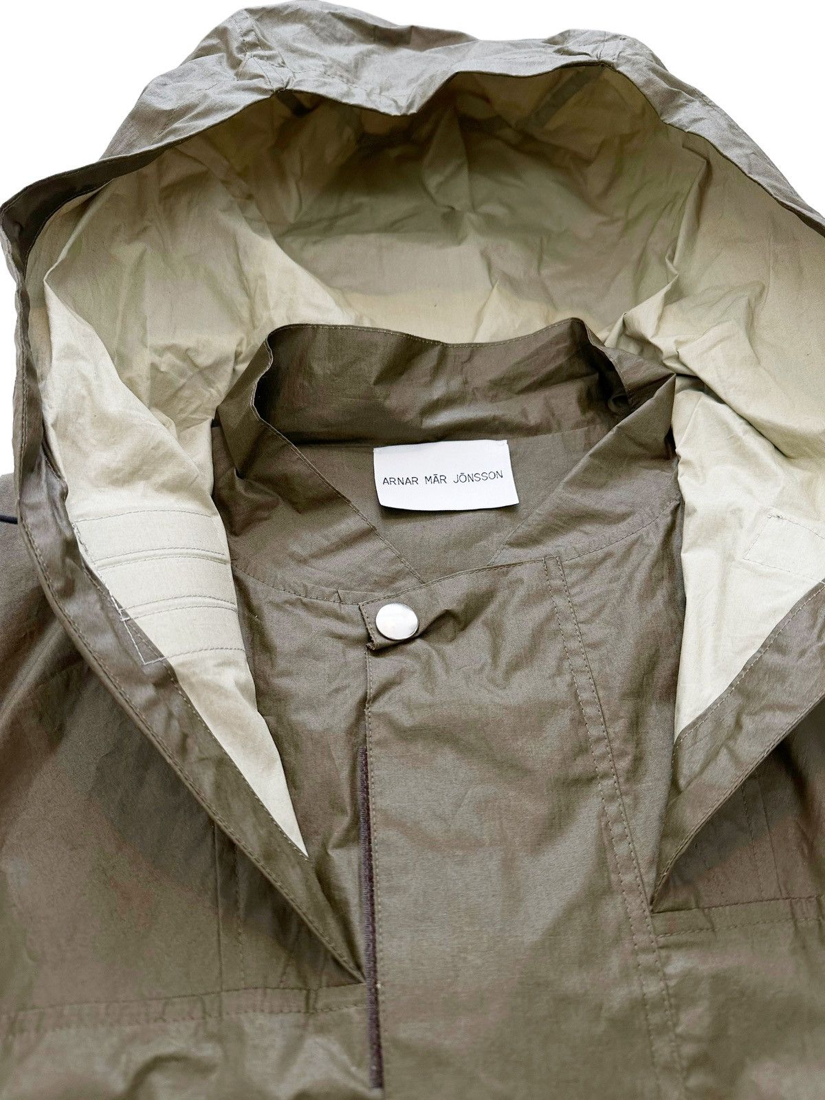 Arnar Mar Jonsson $1,110 Skel Oversized Boxy Parka Anorak Size US M / EU 48-50 / 2 - 8 Thumbnail