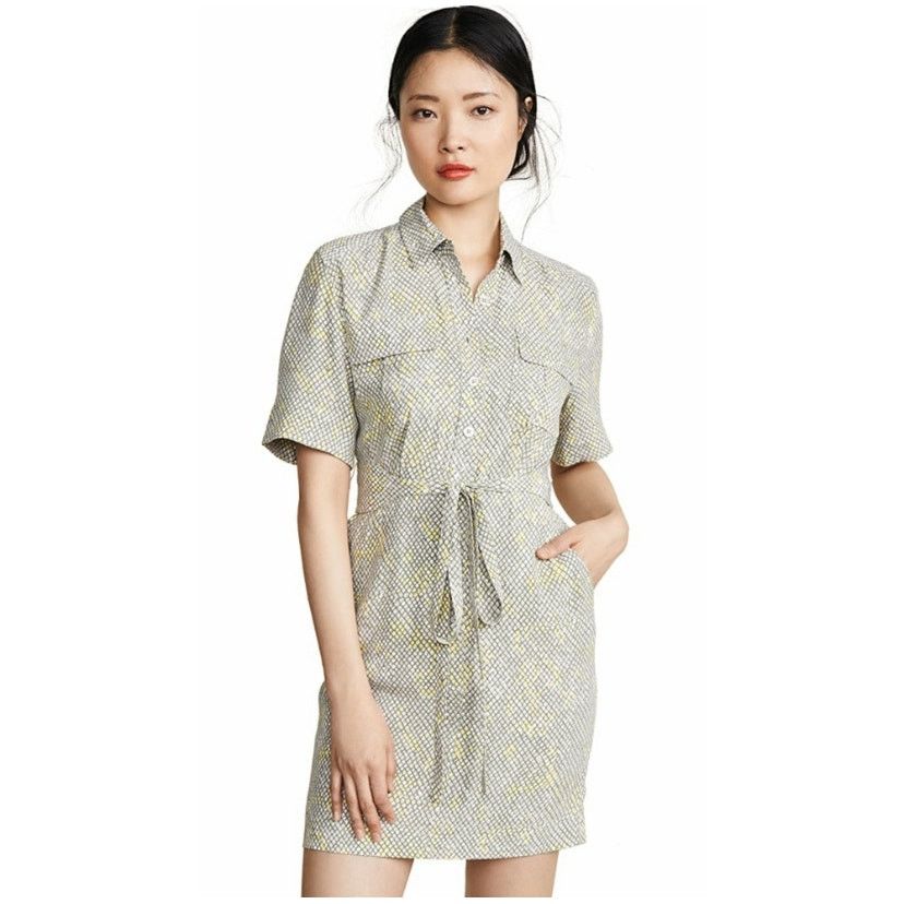 Equipment Equipment Femme Axelle Reptile Short Sleeve Shirt Dress Size S / US 4 / IT 40 - 12 Thumbnail