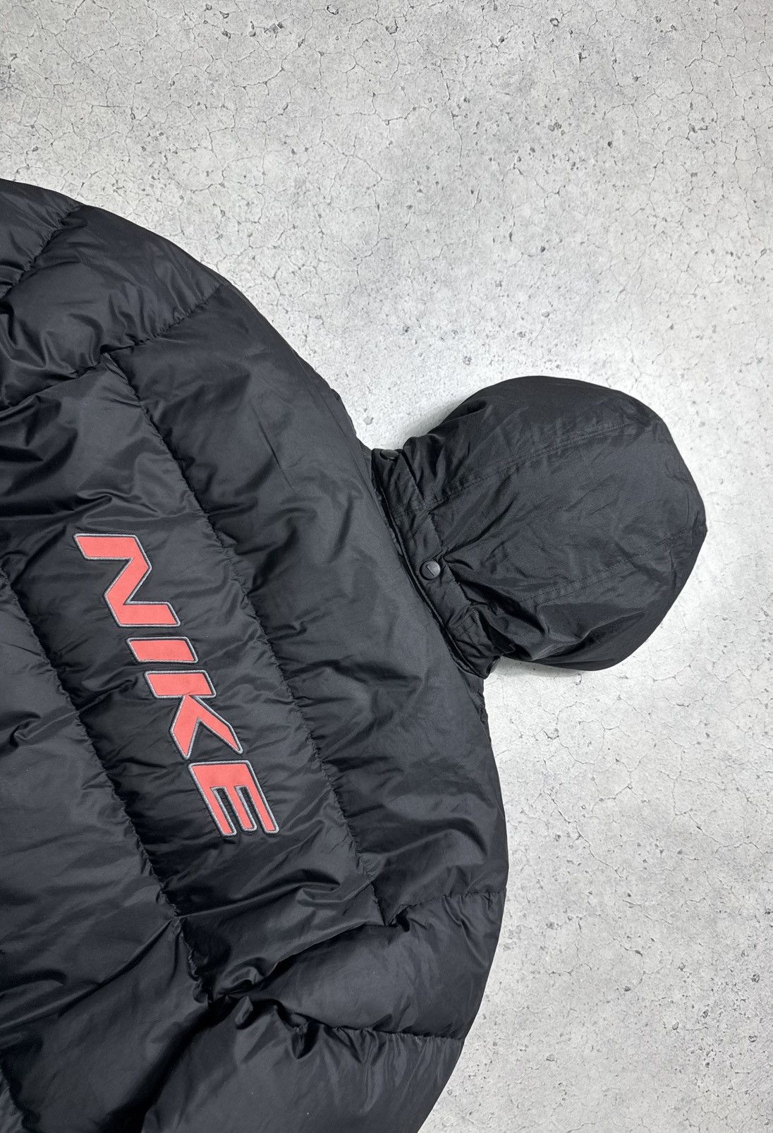 Nike Nike Down Puffer Bomber Jacket Big Swoosh Vintage 90’s Size US S / EU 44-46 / 1 - 10 Thumbnail