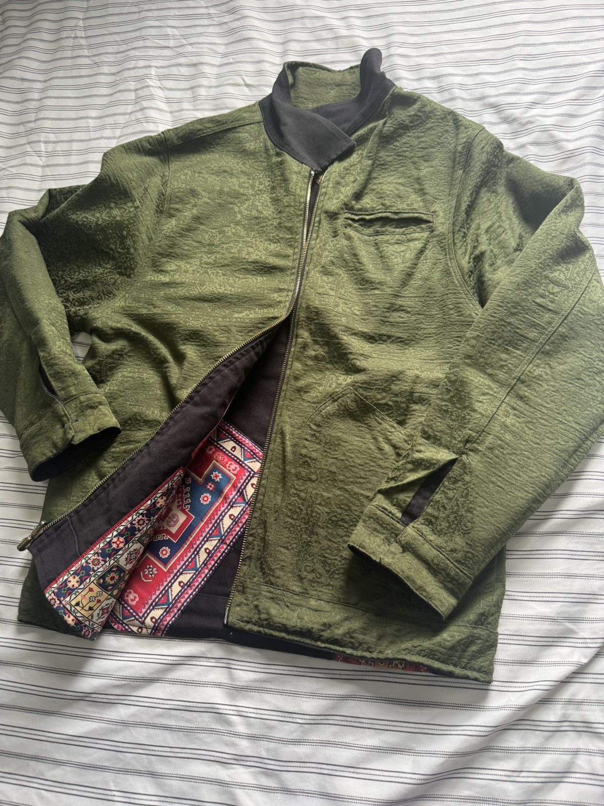 Market Market Dealer Reversible Rug Patch Jacket Size M Size US M / EU 48-50 / 2 - 9 Thumbnail