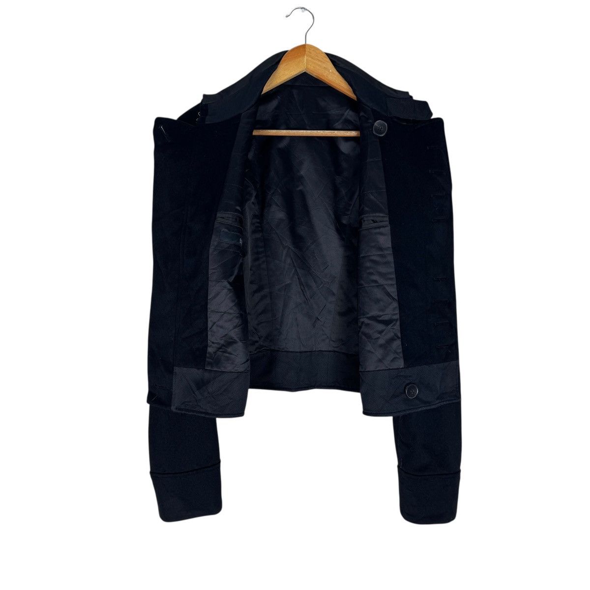 Gucci 🔥GUCCI GG MILITARY GOLD BUTTON CROPPED JACKET Size US M / EU 48-50 / 2 - 12 Thumbnail
