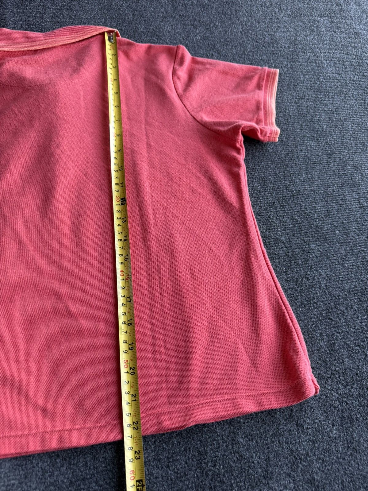 Nike 00s Retro vntg Nike Dri-Fit Swoosh Polo Shirt Coral Women Size L / US 10 / IT 46 - 23 Thumbnail