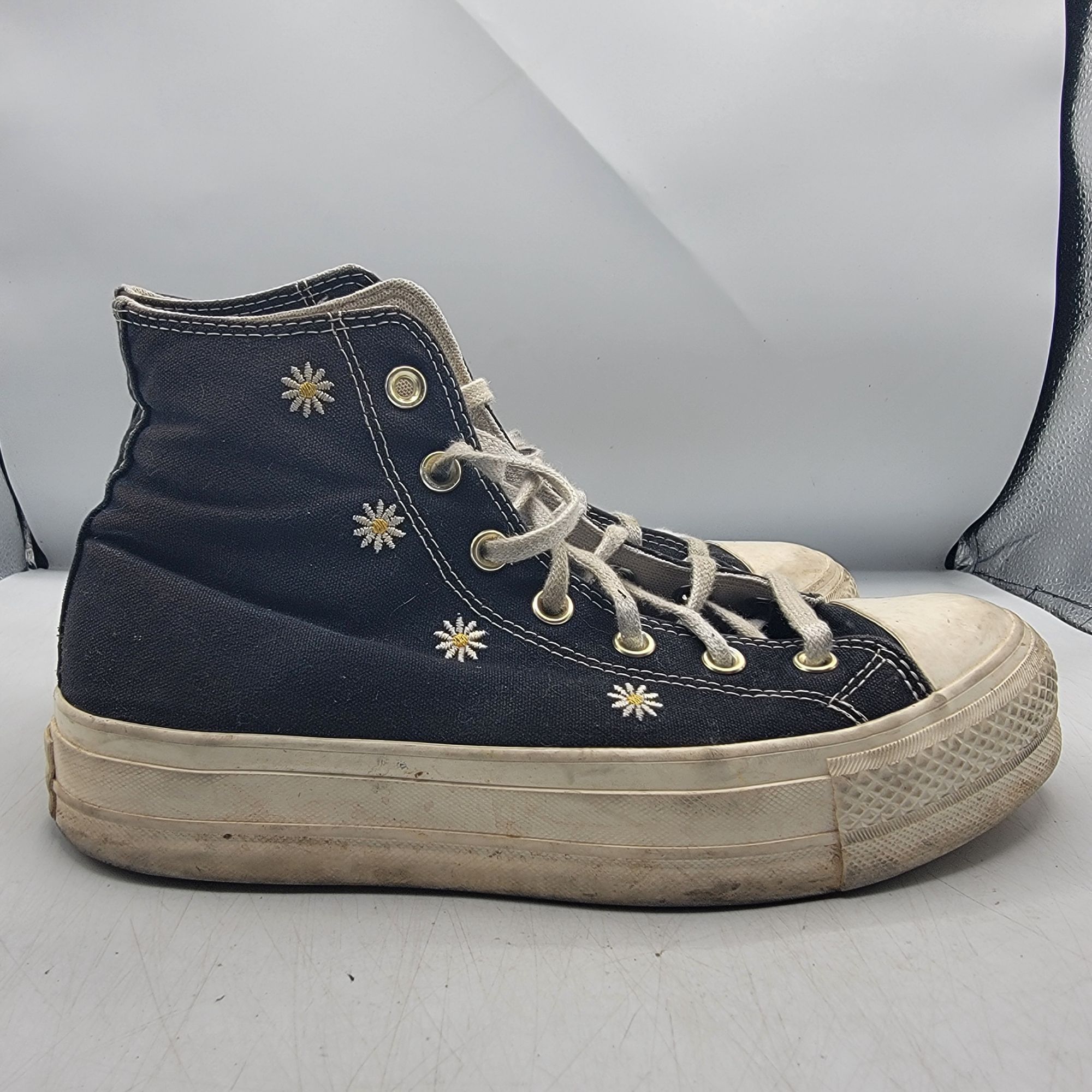 Converse Converse Womens Size 9.5 Black Lift Platform High Festival F Size US 9.5 / EU 42-43 - 13 Thumbnail