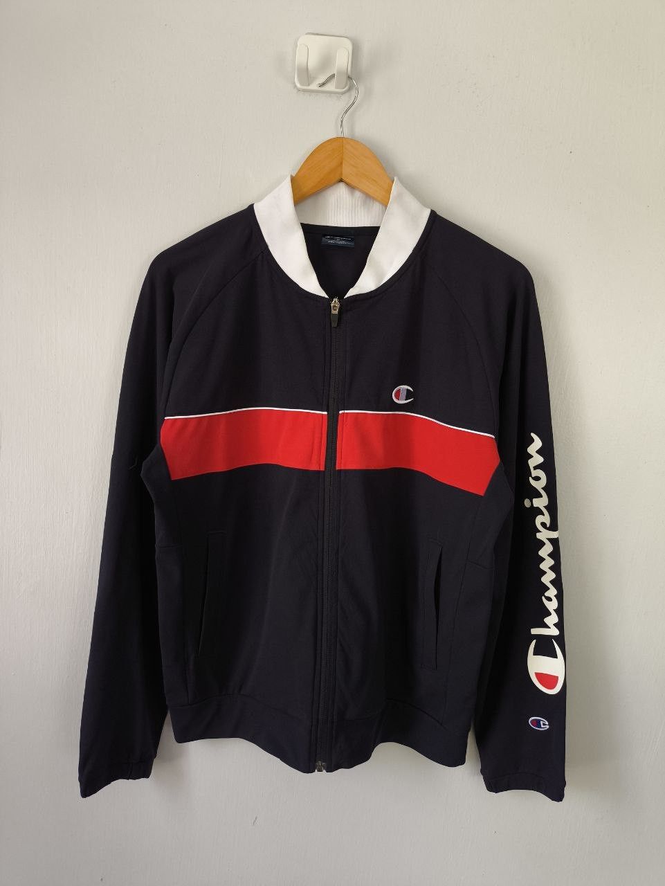 Champion × DressCamp T-Rex Tracktop Sweater Jacker | Grailed