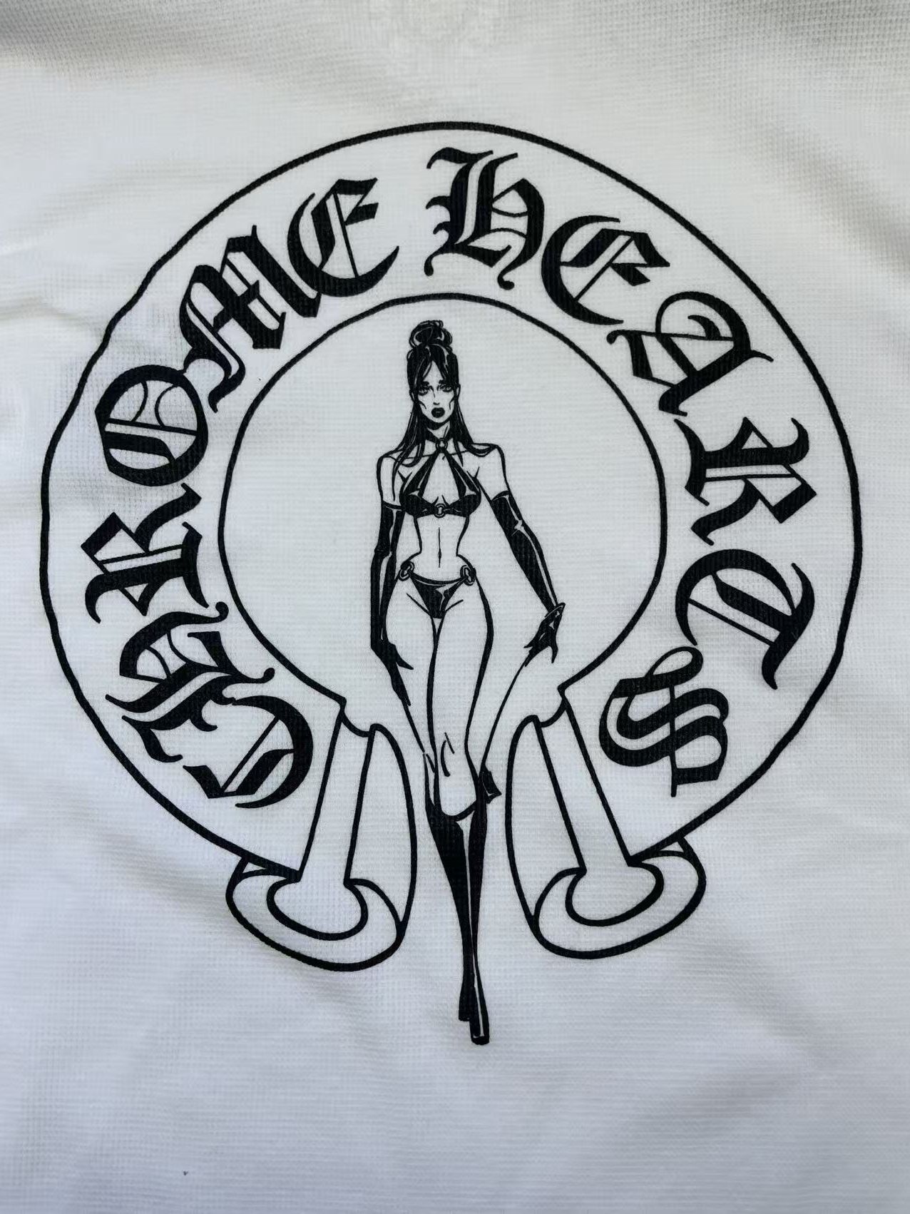 Chrome Hearts Chrome Hearts Deadly Doll Waffle Thermal Long Sleeve Tee Size XXL / US 16-18 / IT 52-54 - 8 Thumbnail