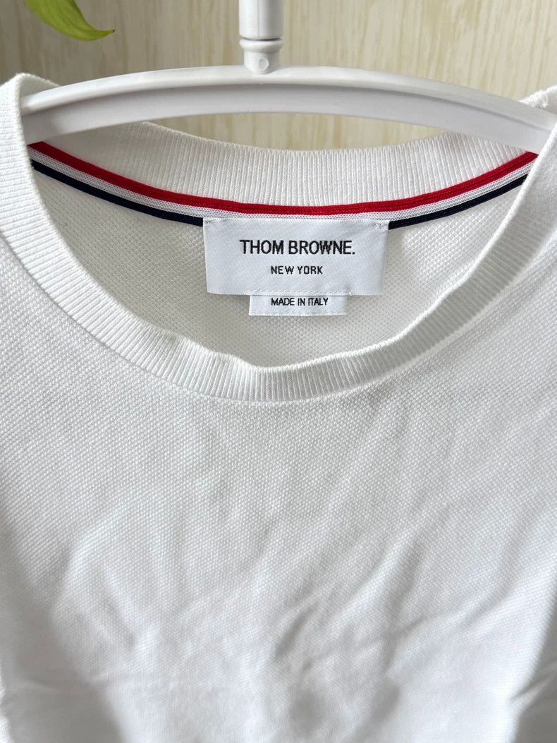 Thom Browne Thom Browne Short sleeves T-shirt Size US S / EU 44-46 / 1 - 3 Thumbnail
