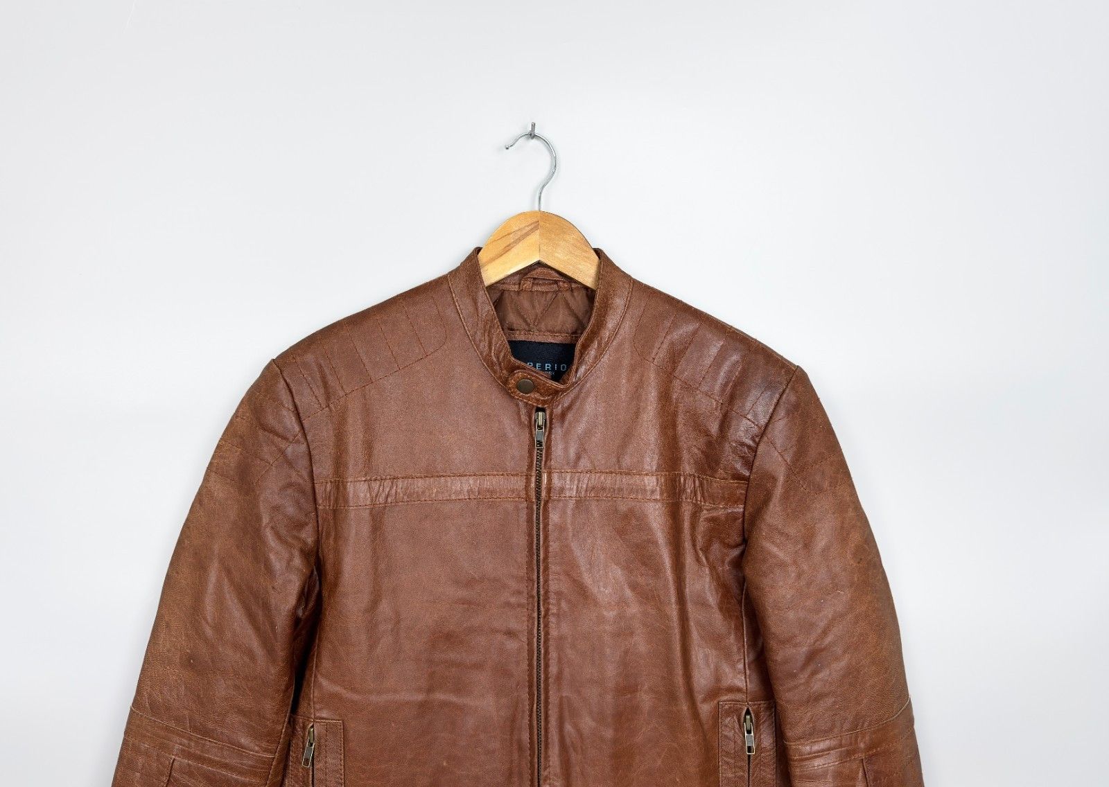 Genuine Leather Superior New York Brown Leather Jacket Size US S / EU 44-46 / 1 - 4 Thumbnail