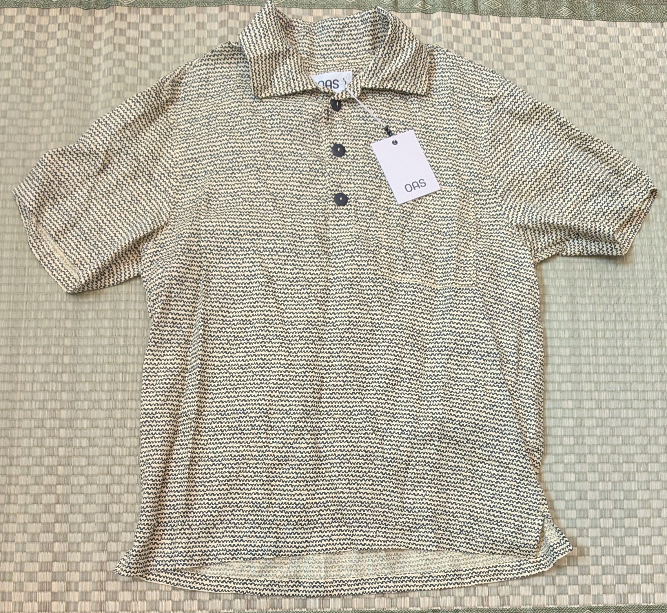 OAS NWT OAS Dimi Giron 100% Linen Popover Shirt Made in Portugal Size US S / EU 44-46 / 1 - 1 Thumbnail
