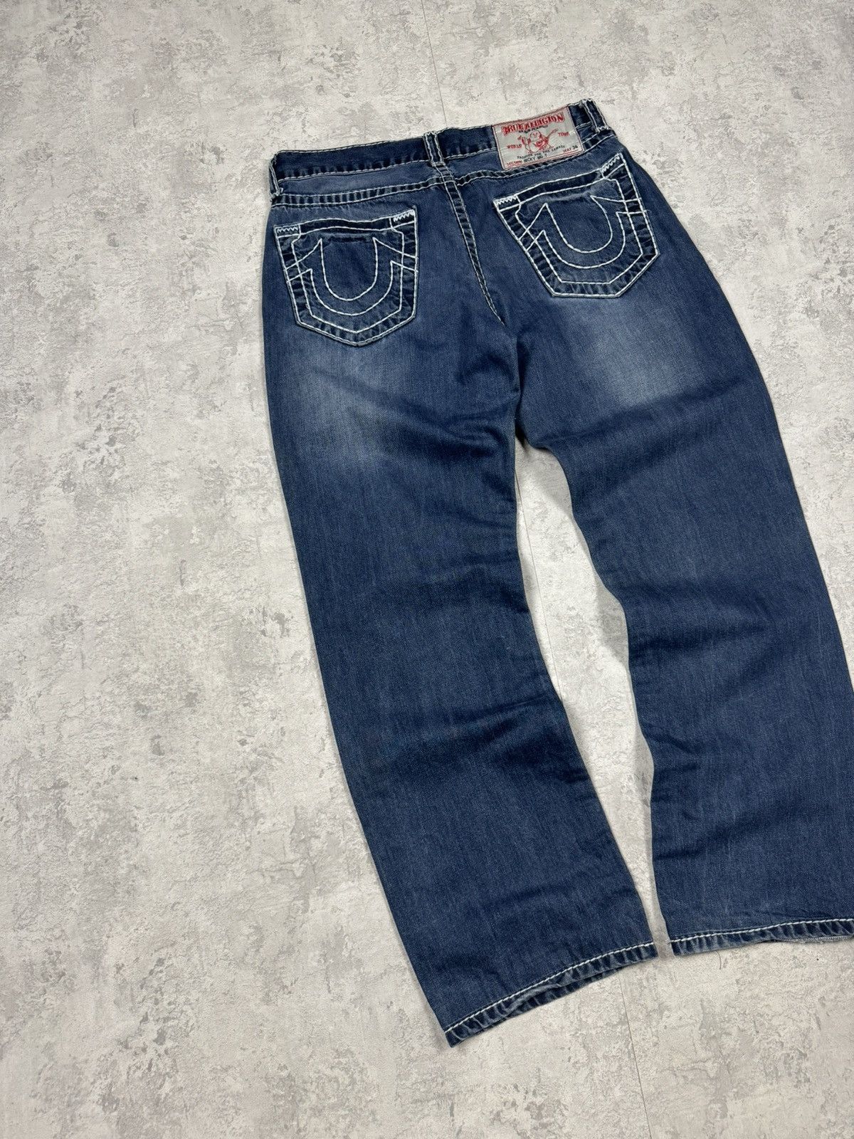 True Religion True Religion Y2K Ricky Jeans Size 34 Size US 34 / EU 50 - 2 Thumbnail