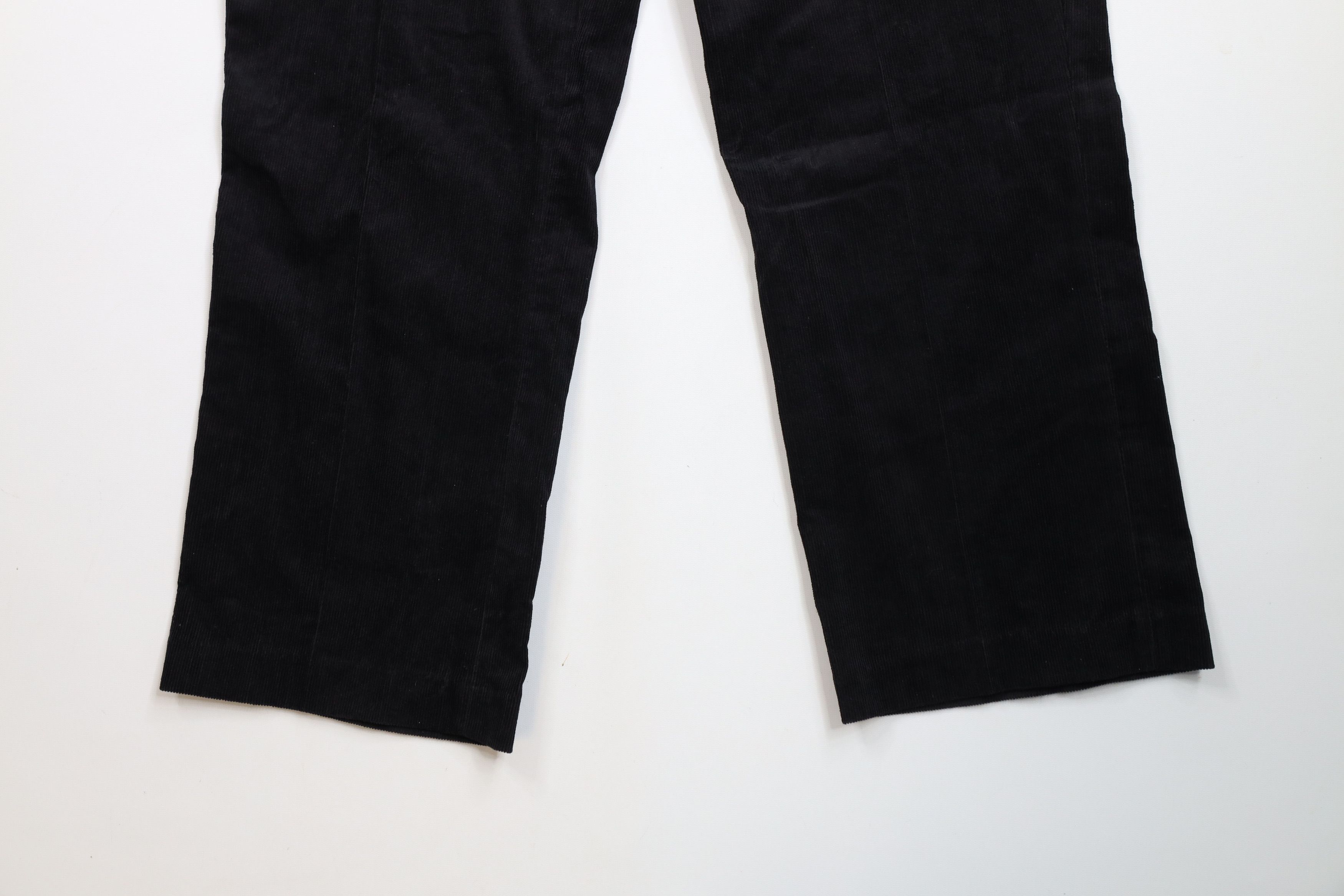 Vintage Vintage 90s Streetwear Wide Leg Corduroy Chino Pants Black Size US 38 / EU 54 - 4 Thumbnail