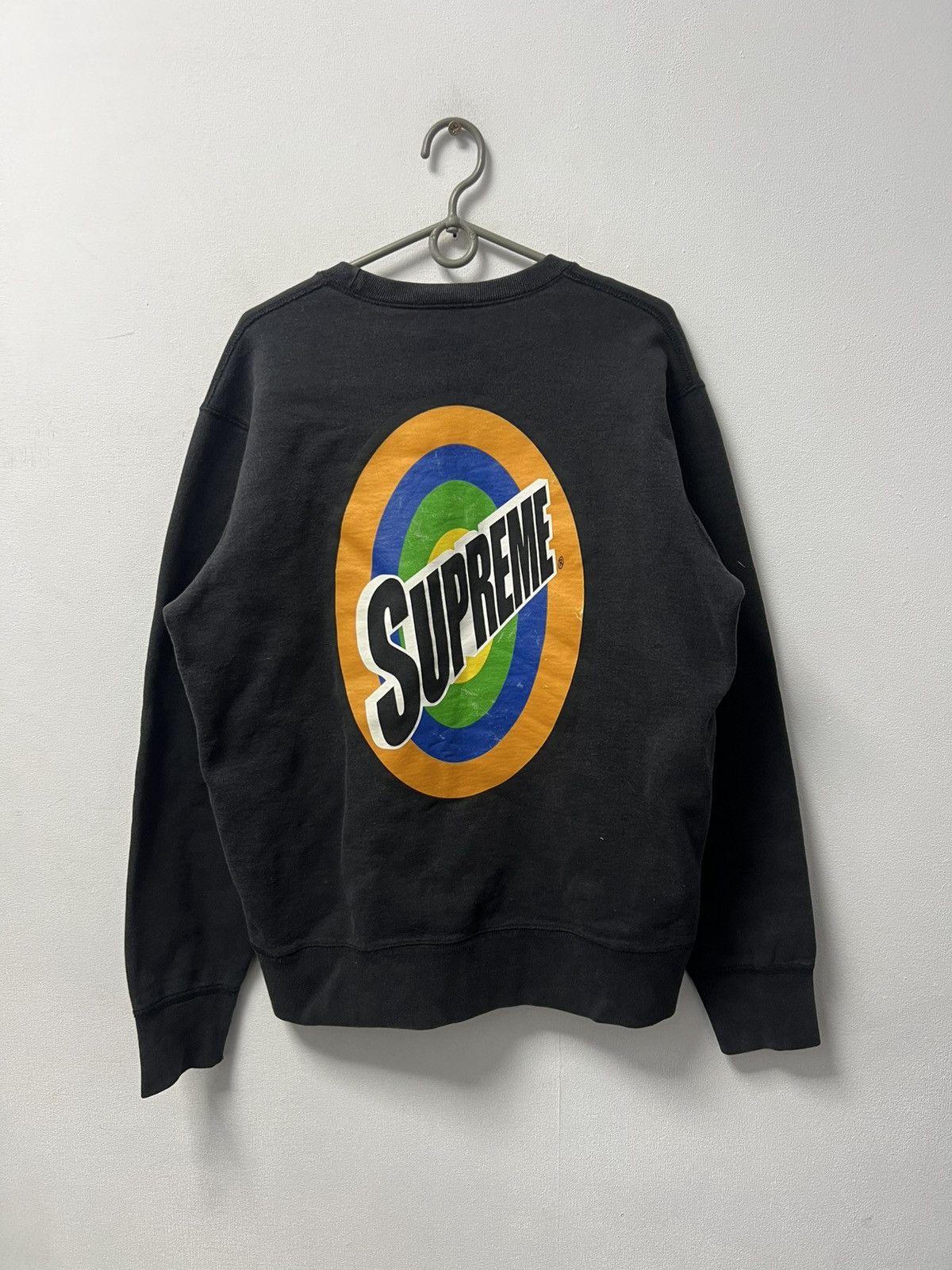 Supreme Supreme Big Logo Sweatshirt Pullover Black Size M Size US M / EU 48-50 / 2 - 1 Thumbnail