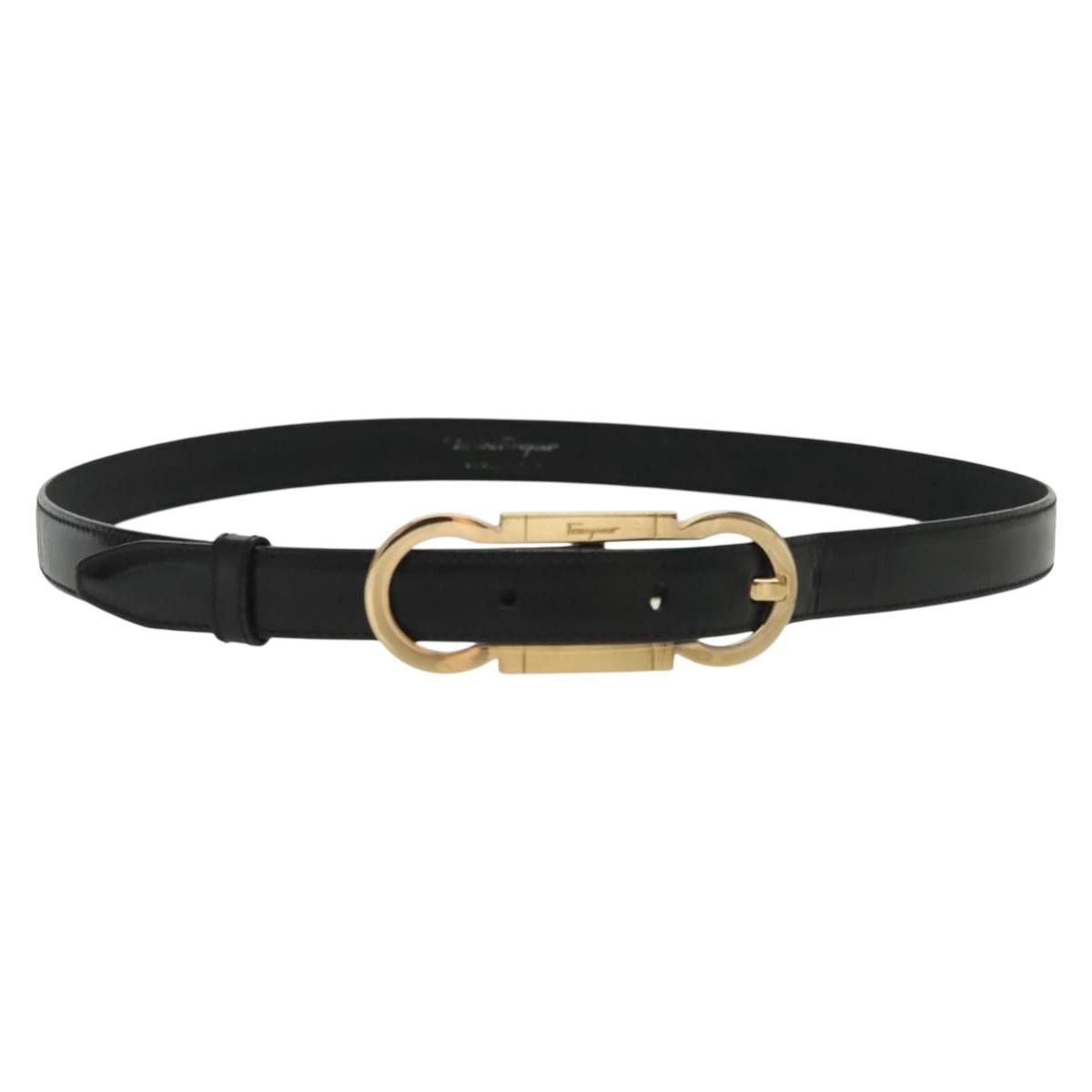 Salvatore Ferragamo Salvatore Ferragamo Gancini Belt Leather Size ONE SIZE - 1 Thumbnail