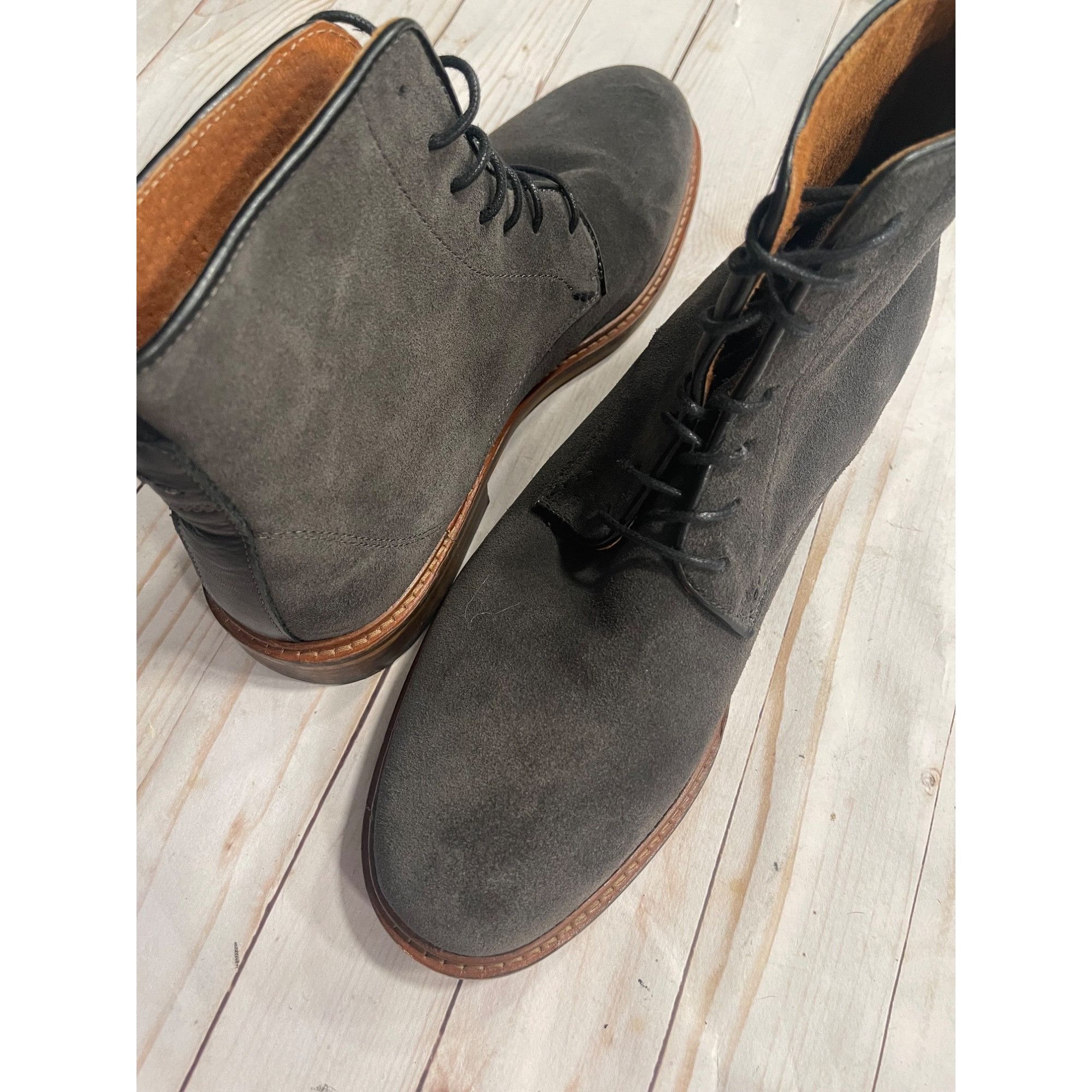 Shoe The Bear Shoe The Bear Ned Suede Grey Sz EU 42 US 9/9.5 Size US 9 / EU 42 - 2 Thumbnail