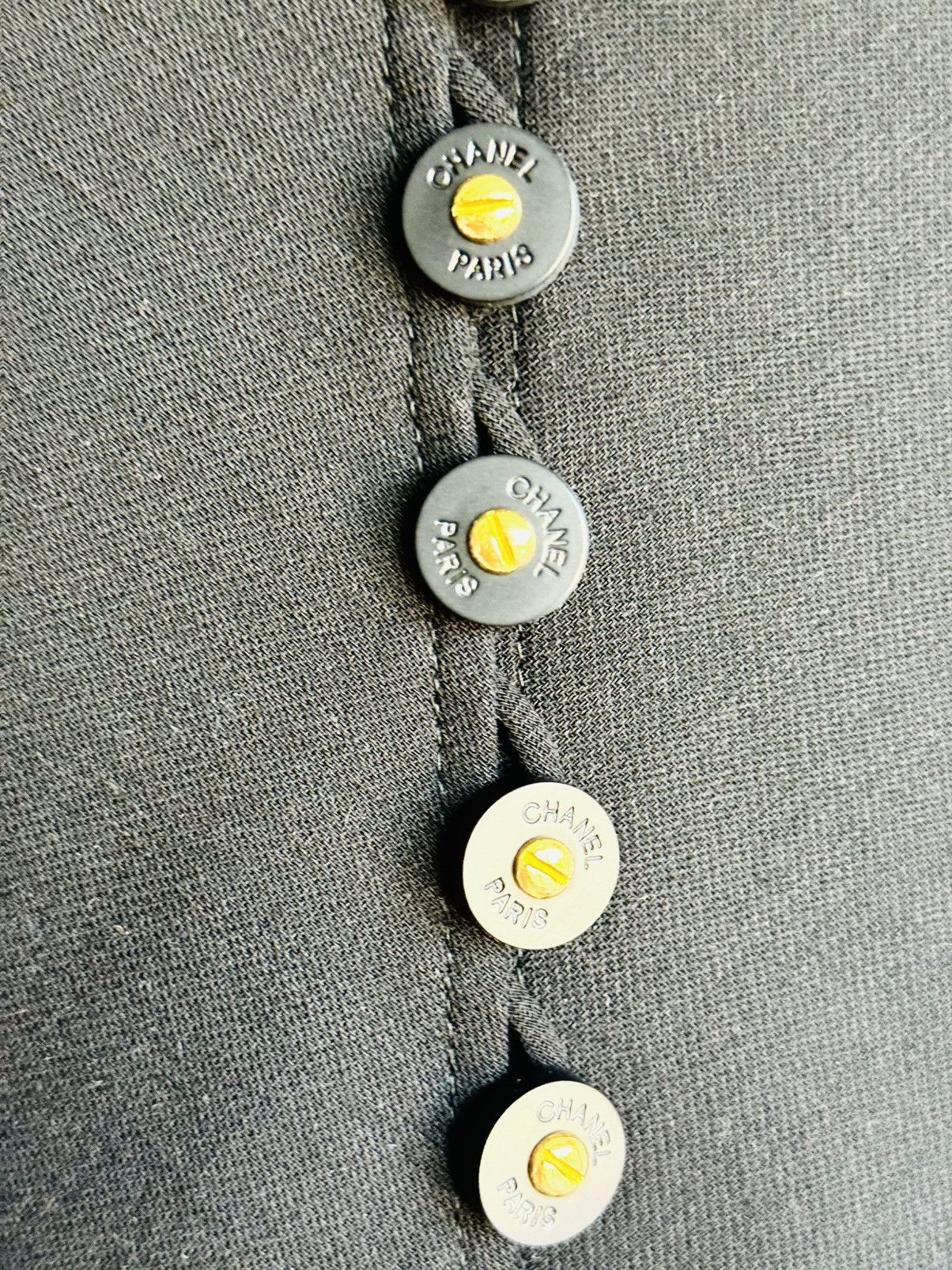 Chanel Vintage S/S ‘97 Chanel Runway blazer jacket screw buttons 42 Size M / US 6-8 / IT 42-44 - 15 Thumbnail
