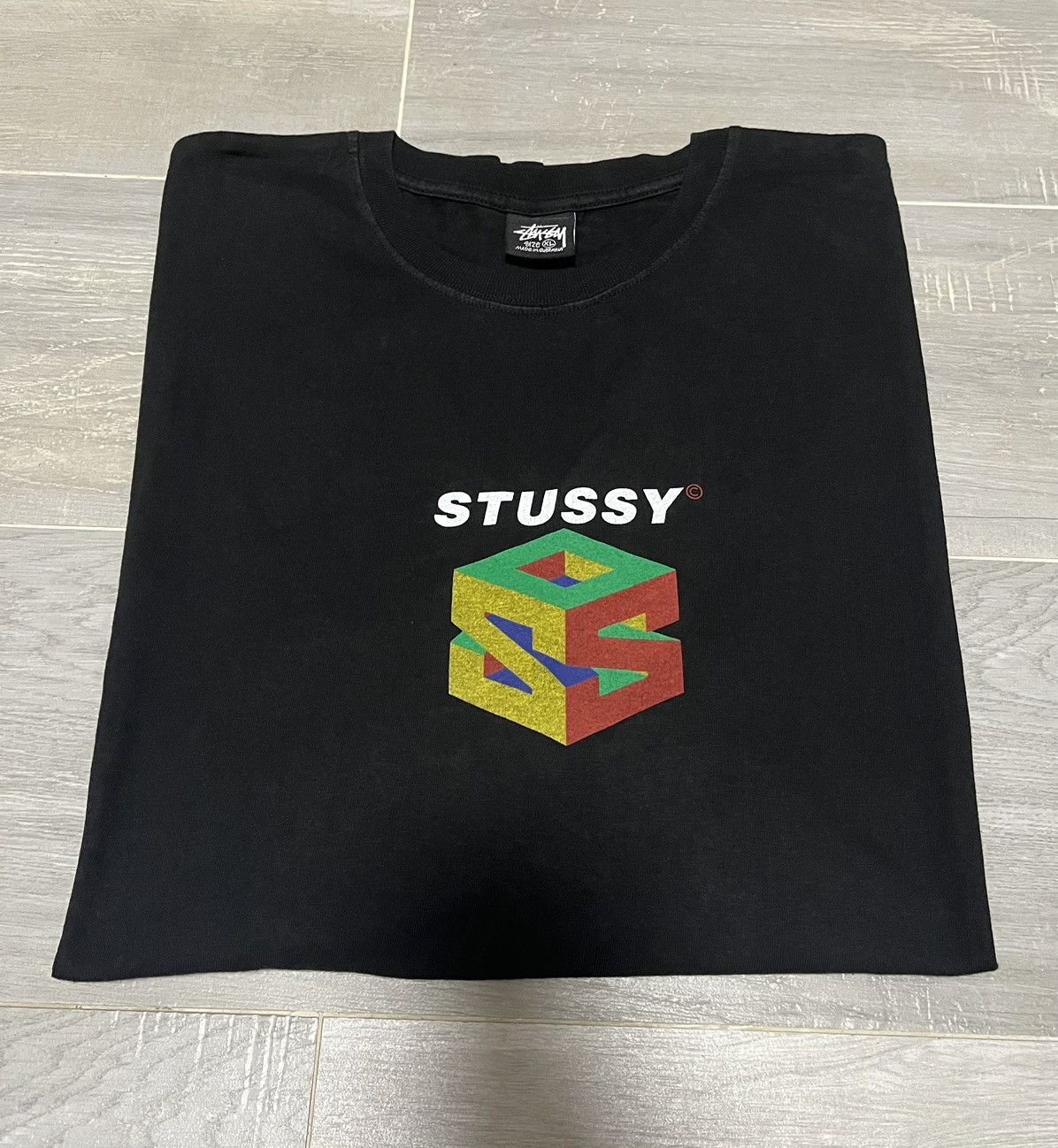 Vintage Stussy n64 nintendo logo tee black vintage washed black Size US XL / EU 56 / 4 - 1 Thumbnail