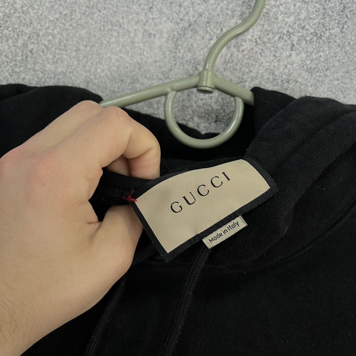Gucci Gucci Hoodie Big Logo Black Size US M / EU 48-50 / 2 - 13 Thumbnail