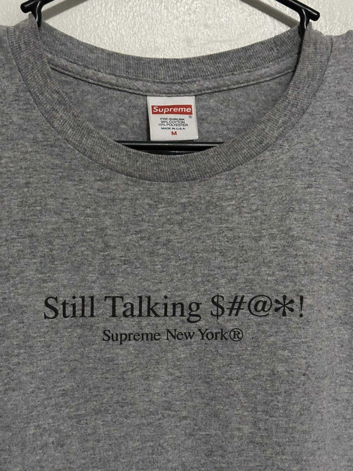 Supreme Supreme Still Talking Tee Size US M / EU 48-50 / 2 - 4 Thumbnail