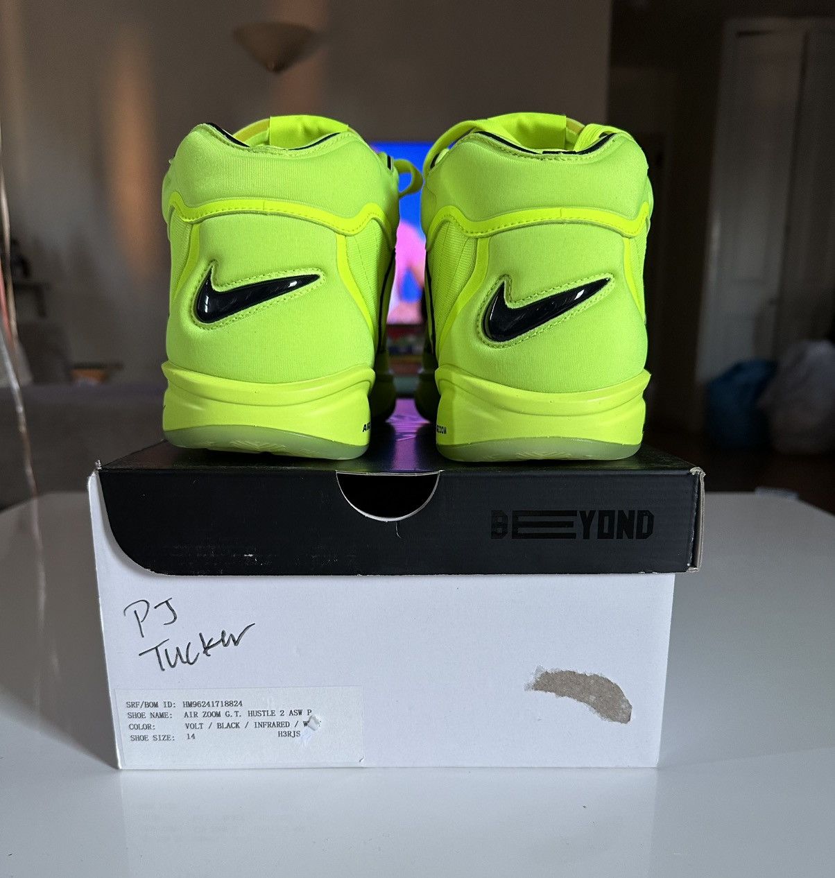 Nike Nike Air Zoom GT Hustle 2 ASW PE - PJ Tucker Sample Size US 14 / EU 47 - 7 Thumbnail