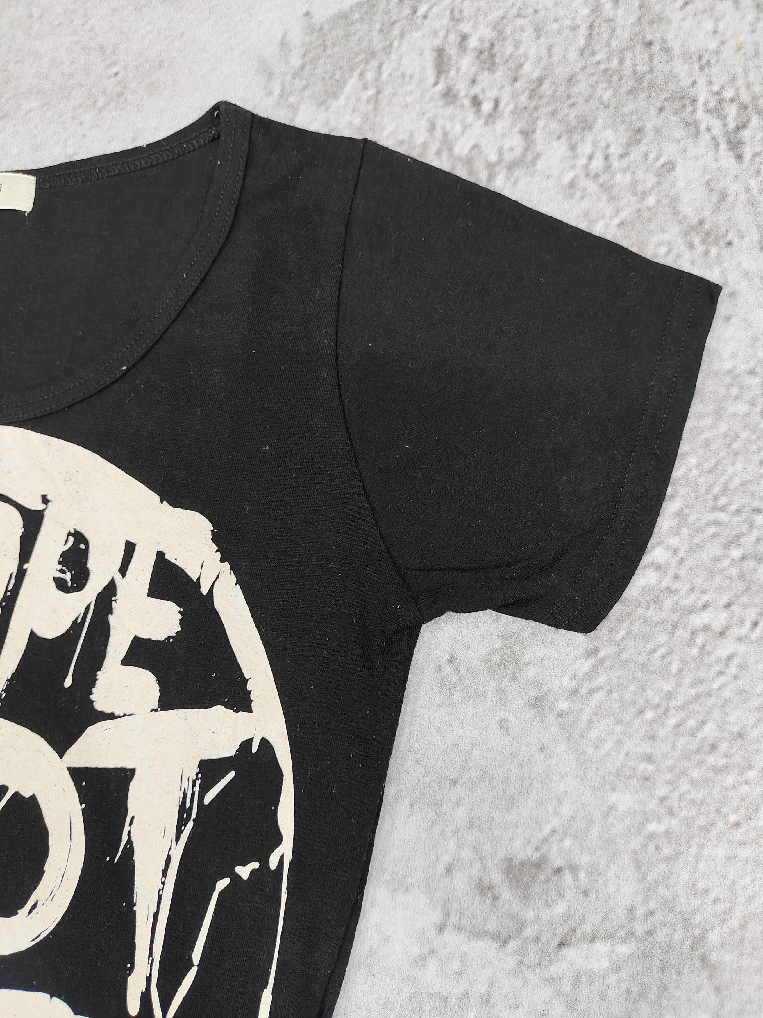 Japanese Brand Rokujusan 63❤️‍🔥Hope And Skull Big Graphic Gothic Punk Size L / US 10 / IT 46 - 3 Thumbnail