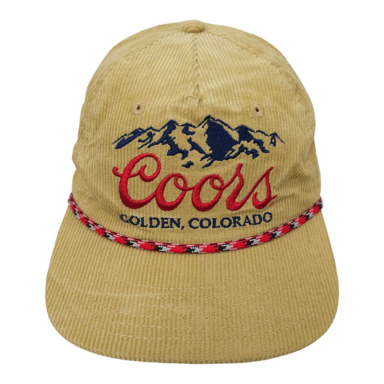 Mad Engine Coors Banquet Golden Colorado Corduroy Rope Snapback Cap Size ONE SIZE - 1 Thumbnail