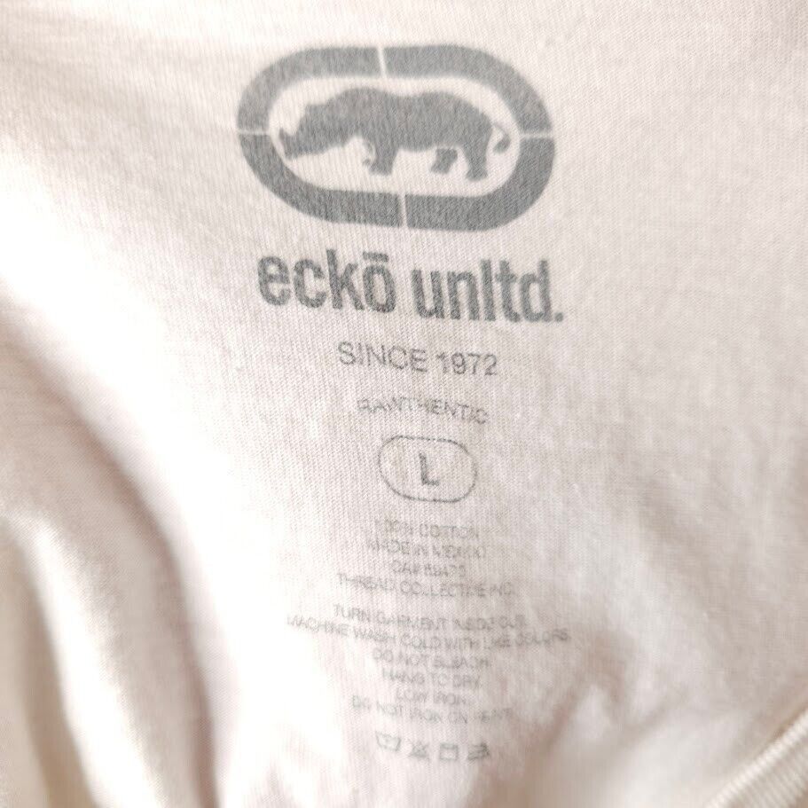 Ecko Unltd. Ecko Unltd T Shirt Mens Size Medium White Streetwear Size US M / EU 48-50 / 2 - 4 Thumbnail