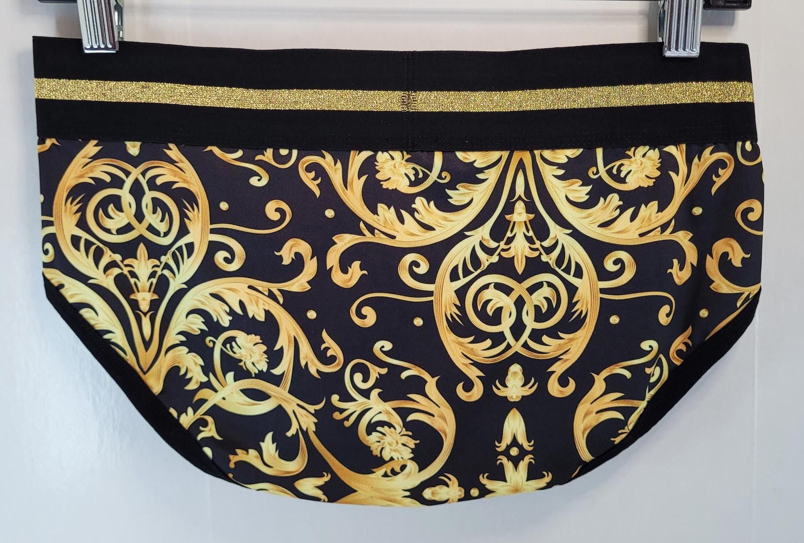 Other ADDICTED Men’s M / 32 Versailles Brief Black & Gold – NEW Size ONE SIZE - 3 Thumbnail