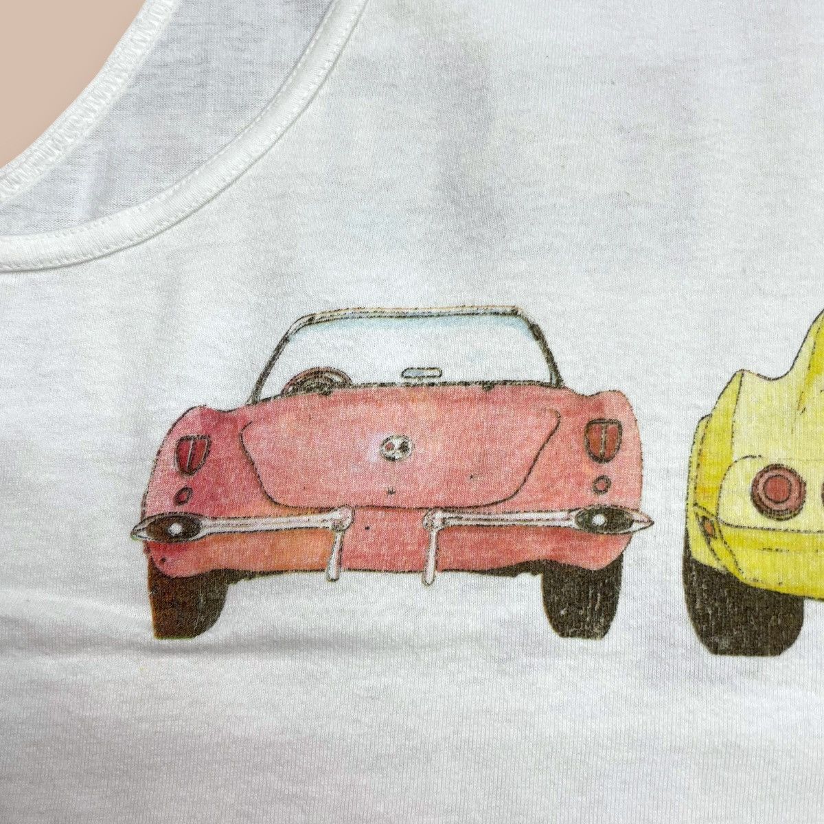 Chevrolet Vintage 1988s Corvette Art Tank-Top Size US L / EU 52-54 / 3 - 8 Thumbnail