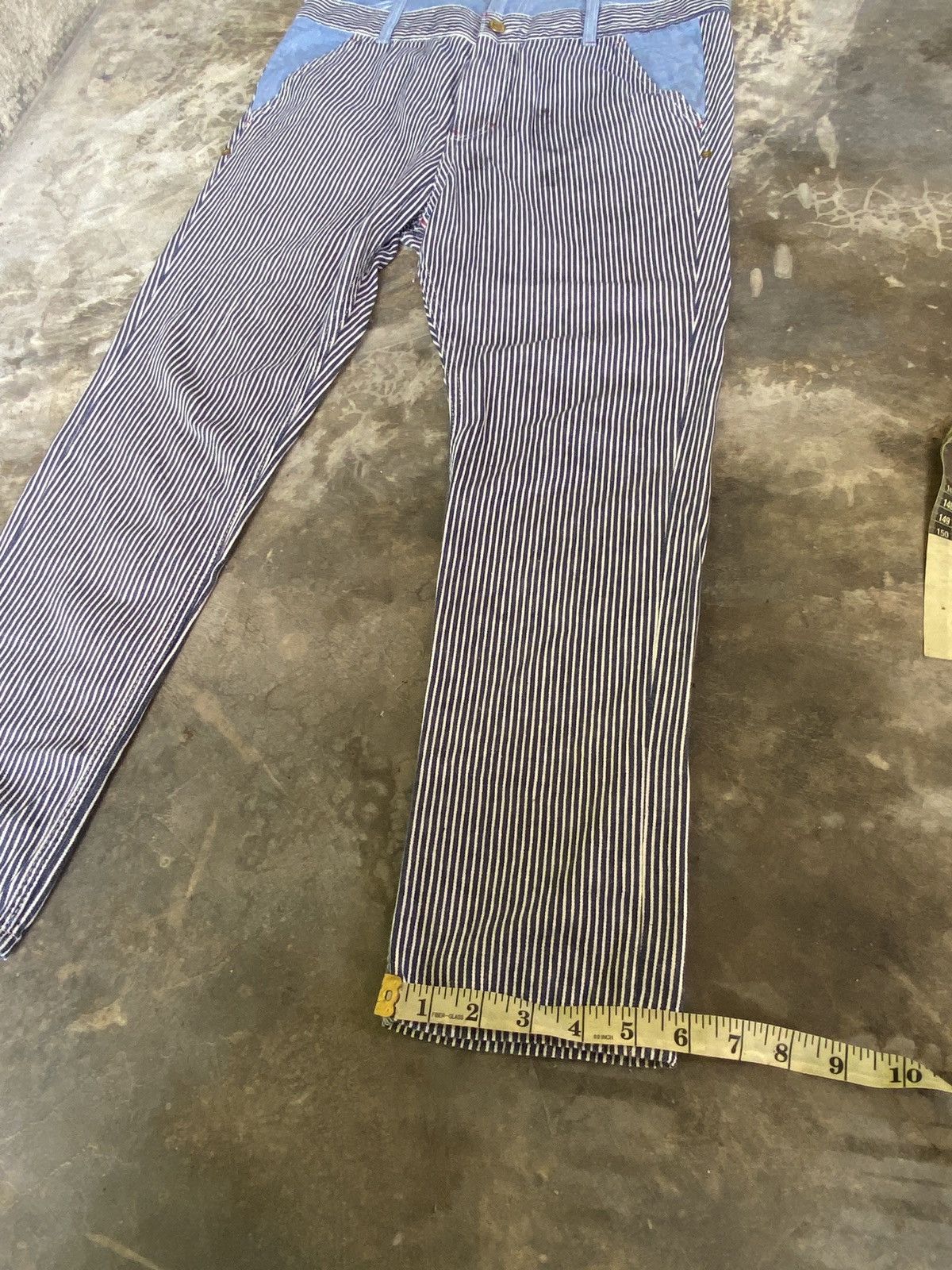 Issey Miyake × Japanese Brand × mercibeaucoup Doublewaist Hickory Stripe Mercibeaucoup Pant Size US 30 / EU 46 - 12 Thumbnail