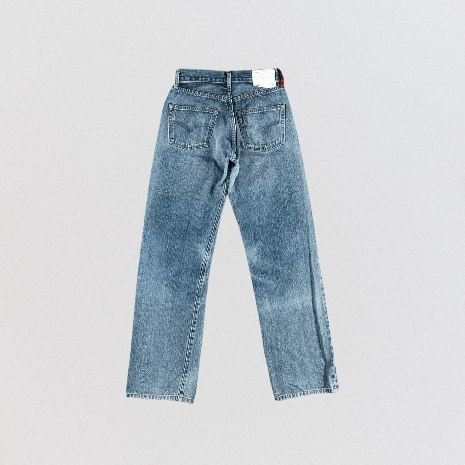 Levi's × Vintage Vintage 90s Levis 510 Red Loop Jeans-JM2782 Size US 26 / EU 42 - 2 Thumbnail