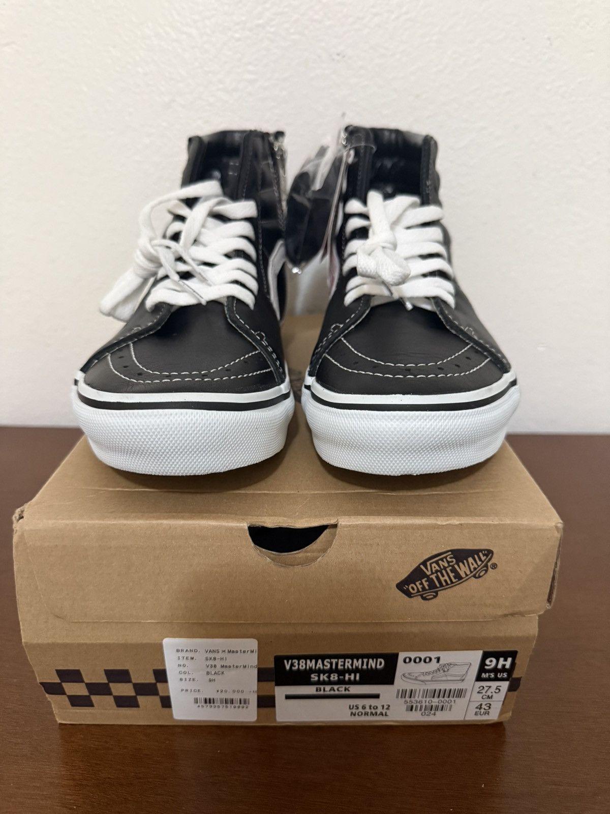 Mastermind Japan × Vans Vans Mastermind Sk8 Hi Size US 9.5 / EU 42-43 - 7 Thumbnail