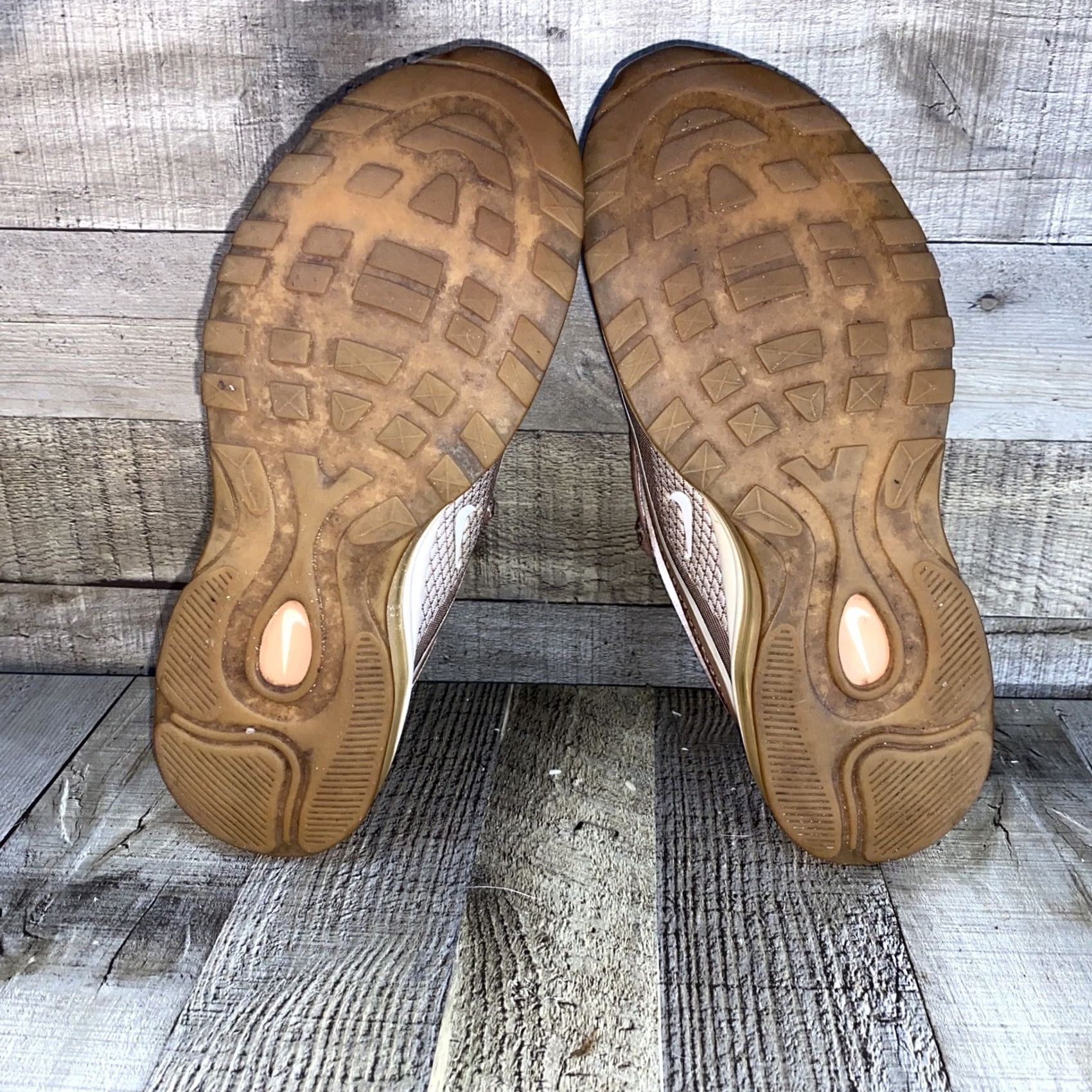 Nike Nike Air Max 97 Ultra Rose Gold Gum Pink Low Top Women’s 7 917704-600 Size US 5 / IT 35 - 6 Thumbnail