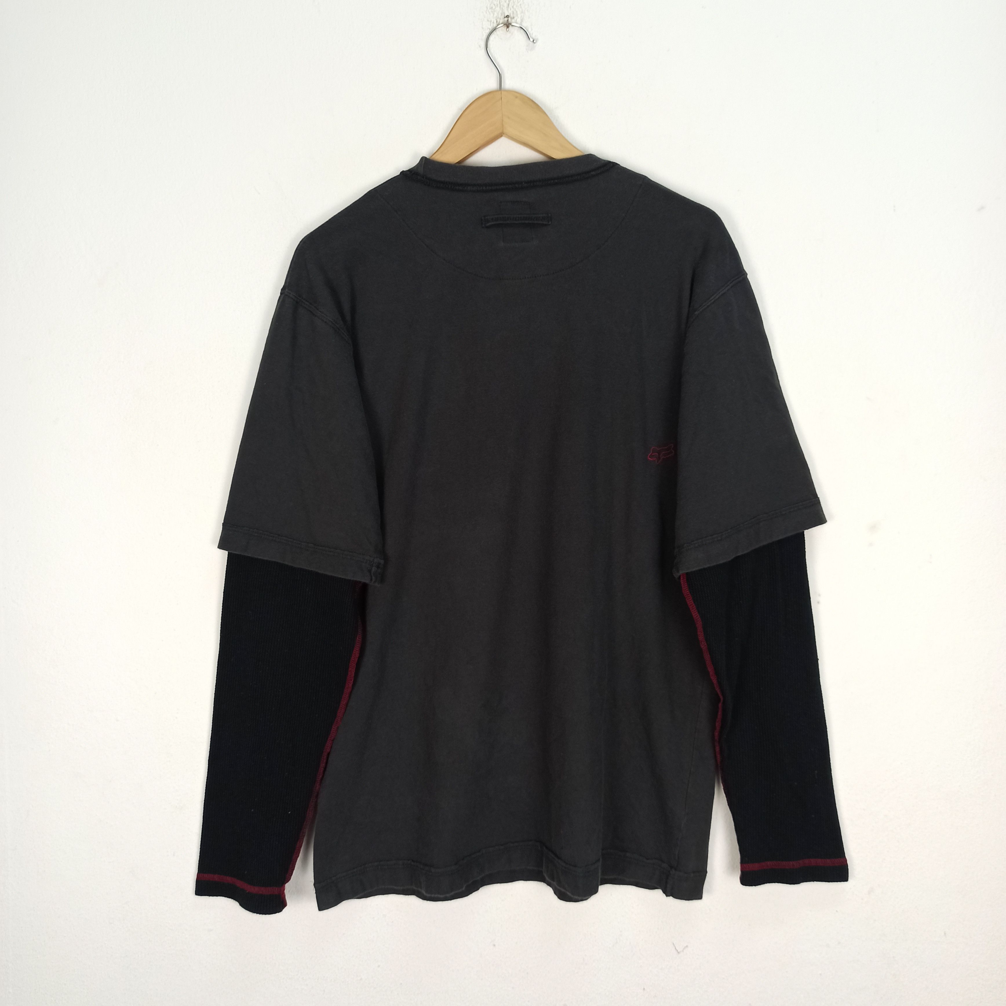 Fox Racing 🔥Rare🔥 FOX Double Layer Style Long Sleeve Size US L / EU 52-54 / 3 - 6 Thumbnail
