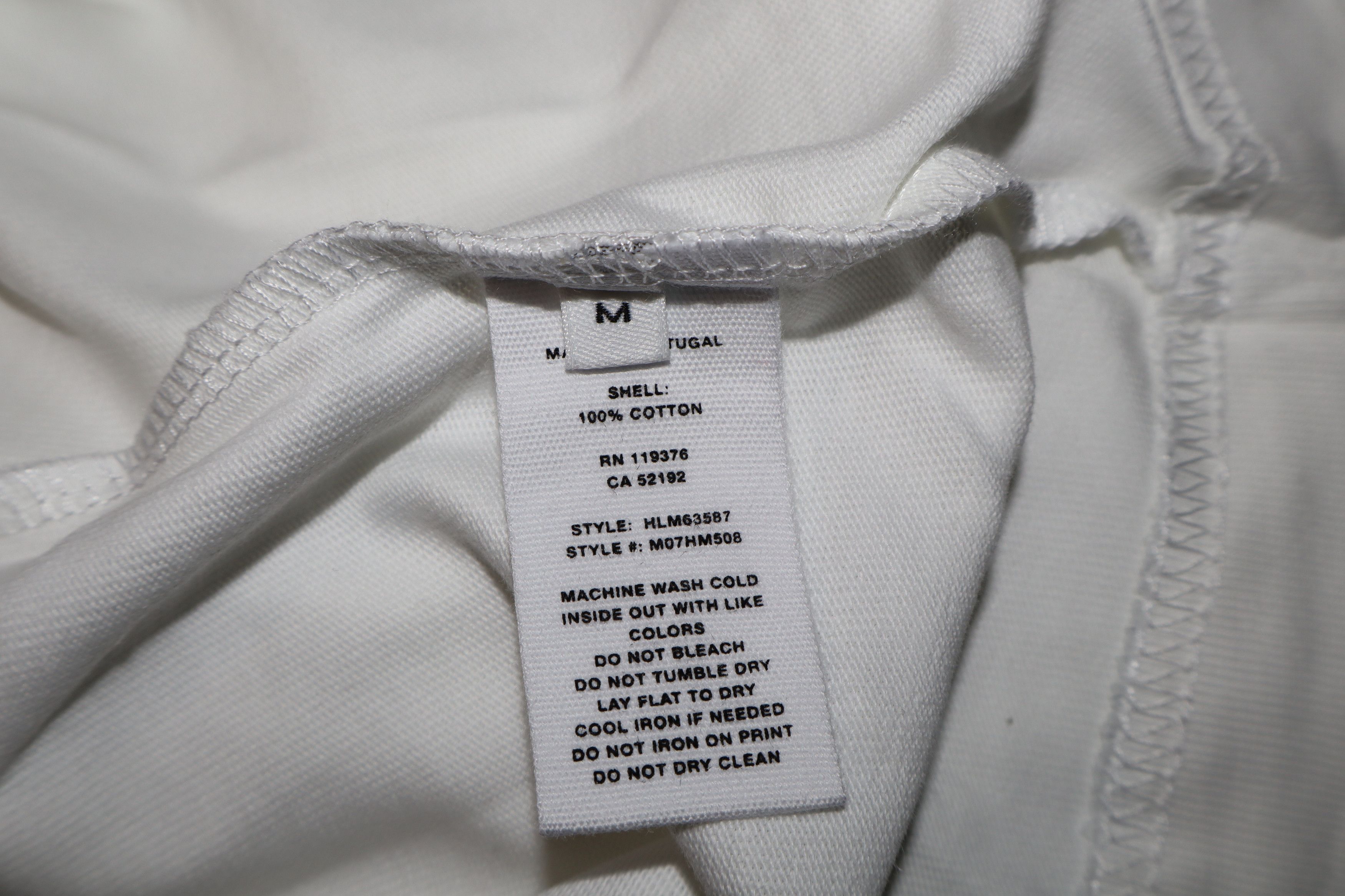 Helmut Lang Crumple logo t-shirt Size US M / EU 48-50 / 2 - 10 Thumbnail