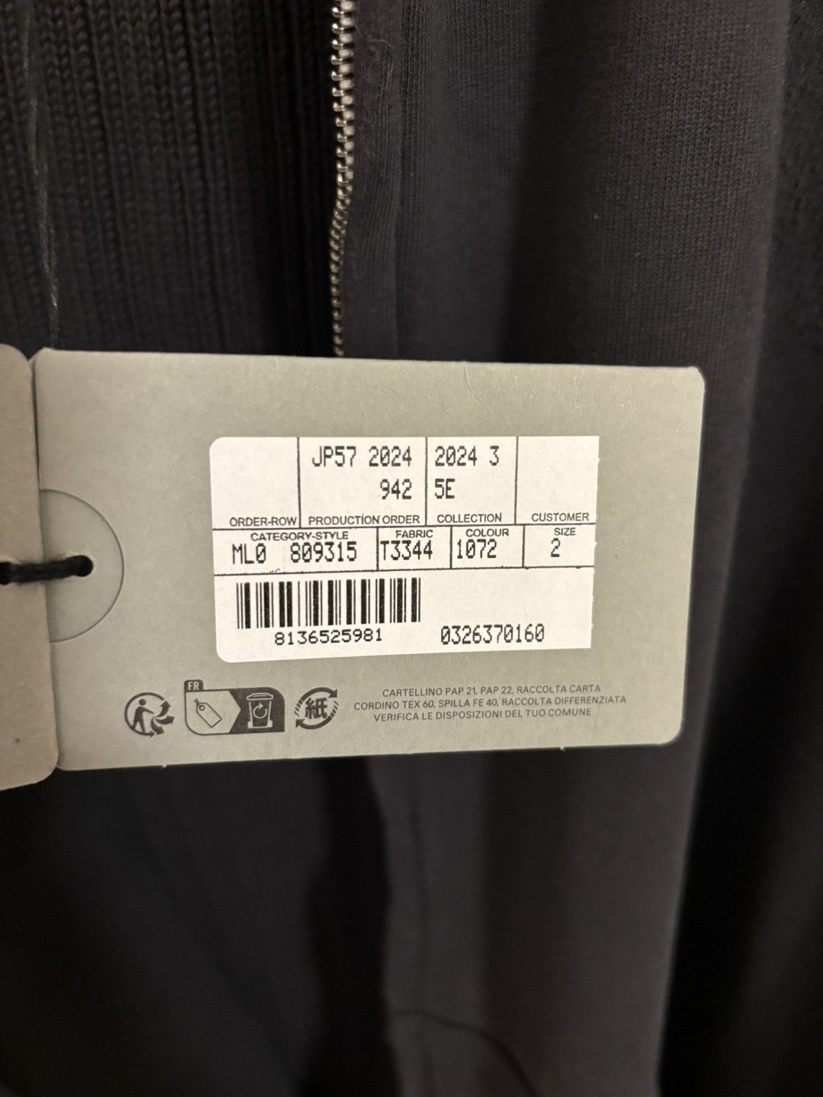 Balenciaga Patched Zip-Up Hoodie Size US M / EU 48-50 / 2 - 16 Thumbnail