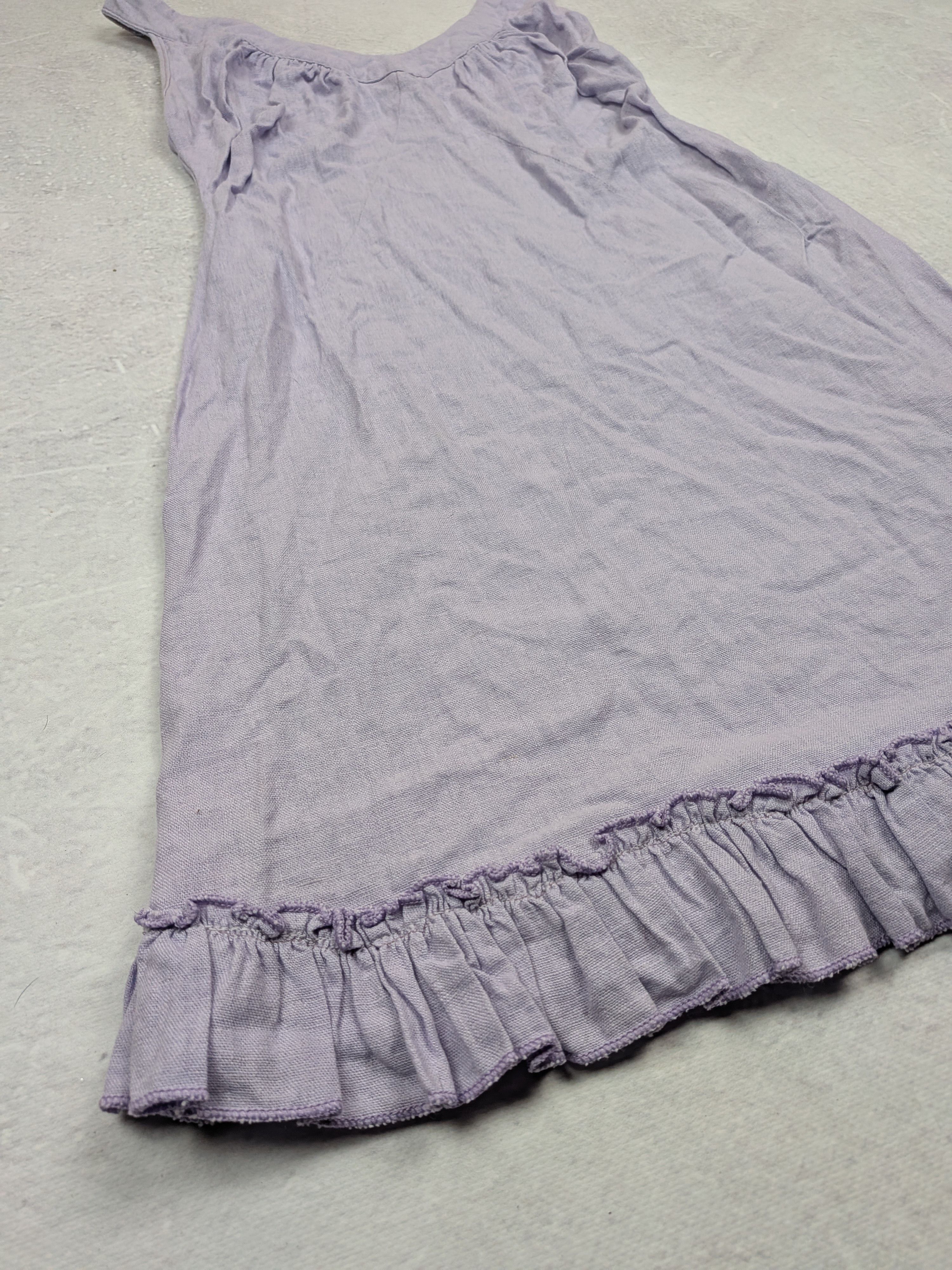 Other Pastel Lilac Midi Dress M | Cottagecore Fairycore Sundress Size M / US 6-8 / IT 42-44 - 3 Thumbnail