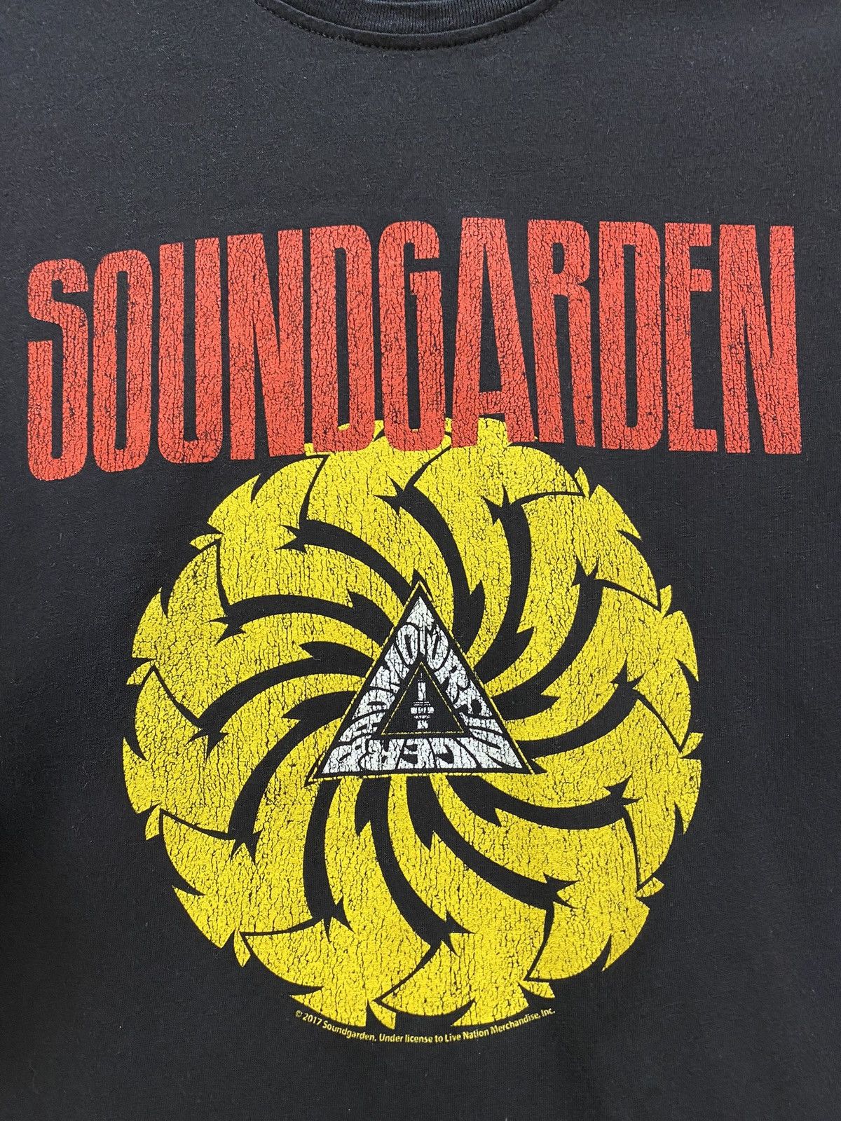 Band Tees × Vintage SOUNDGARDEN - BADMOTORFINGER FINGAZ4LIFE - TSHIRT Size US XL / EU 56 / 4 - 8 Thumbnail