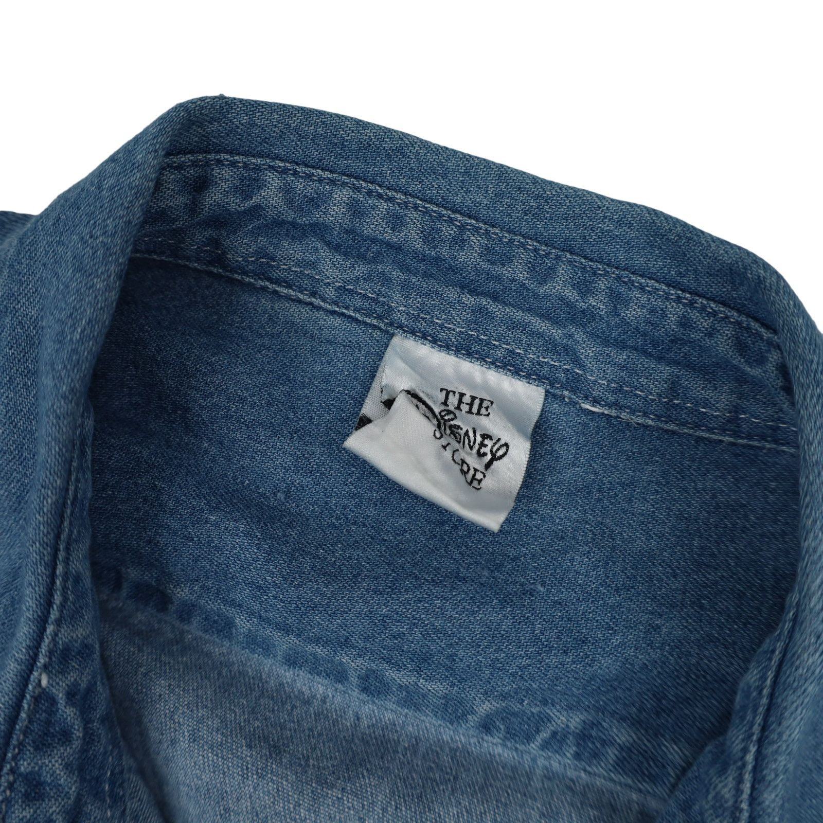 Disney × Vintage Vintage Disney Winnie the Pooh Embroidered Denim Shirt Size US XXL / EU 58 / 5 - 7 Thumbnail