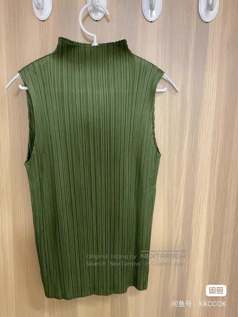 Issey Miyake Issey Miyake Green Coat Size XL / US 12-14 / IT 48-50 - 2 Thumbnail