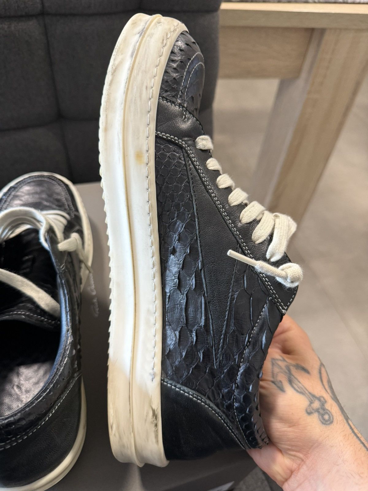 Rick Owens Rick Owens Vintage Sneaks Python Size US 9.5 / EU 42-43 - 15 Thumbnail
