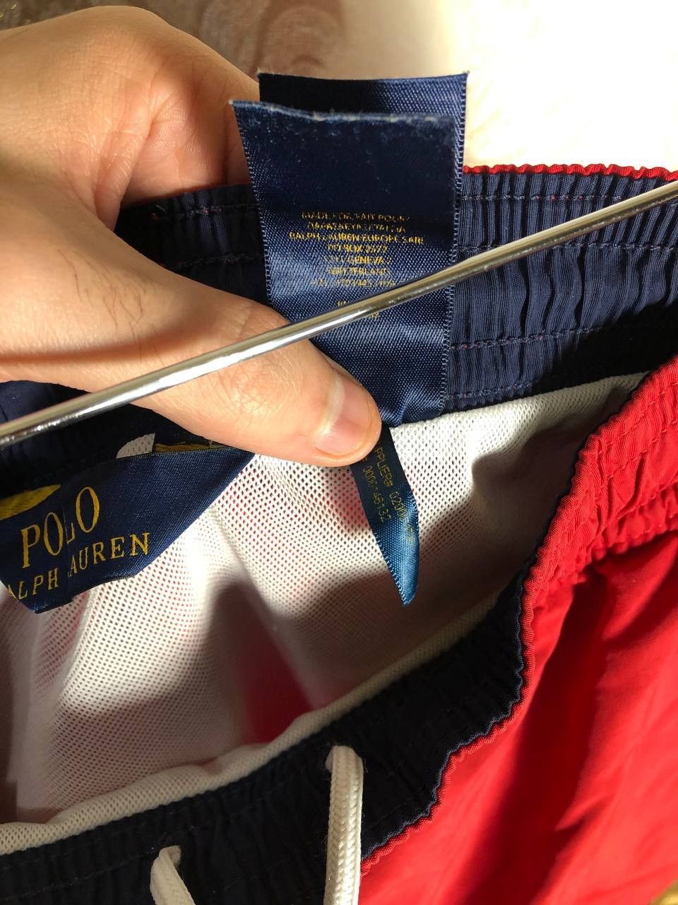 Polo Ralph Lauren VINTAGE POLO RALPH LAUREN NYLON RETRO SHORTS CASUAL Y2K 90s Size US 34 / EU 50 - 4 Thumbnail