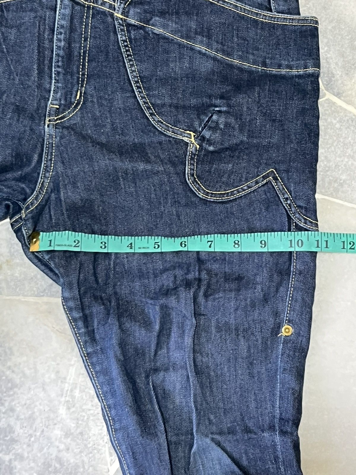 mercibeaucoup Mercibeaucoup by Issey Miyake drop crotch denim Jeans Size US 30 / EU 46 - 19 Thumbnail