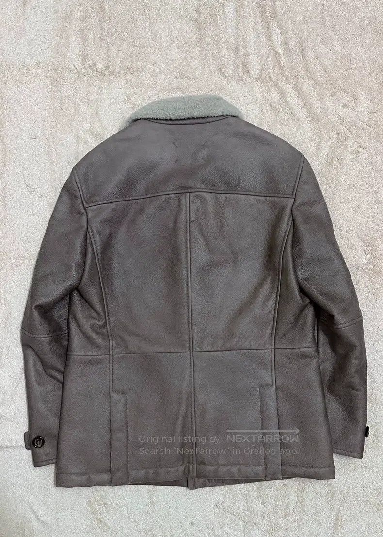 Brunello Cucinelli Brunello Cucinelli Leather and Fur Combination Leather Jac Size US M / EU 48-50 / 2 - 7 Thumbnail