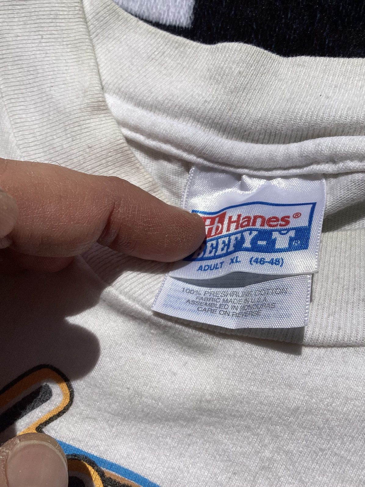 NASCAR × Vintage Vintage 1990s Mike Kirby funny car racing/NASCAR T-shirt Size US XL / EU 56 / 4 - 4 Thumbnail