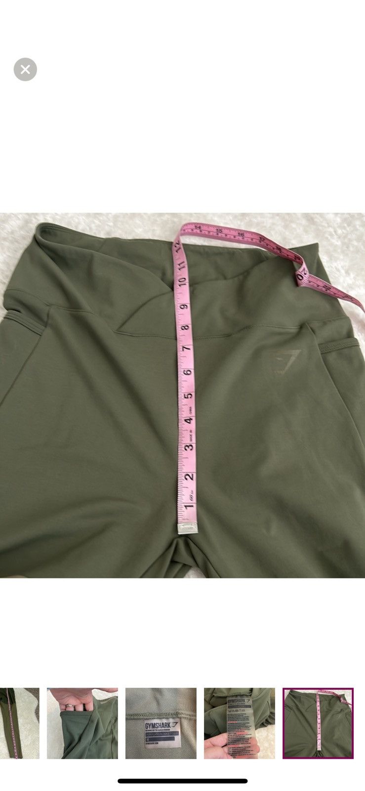 Gymshark Gymshark x nikki blackketter medium dynamic leggings Size 30" / US 8 / IT 44 - 11 Thumbnail
