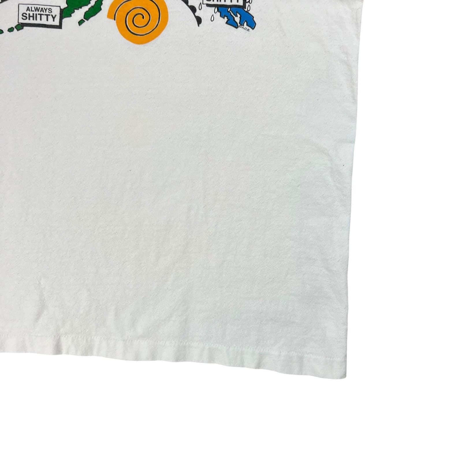 Anvil × Vintage Vintage 90s Alaska shitty Weather tee (XL) Size US XL / EU 56 / 4 - 3 Thumbnail