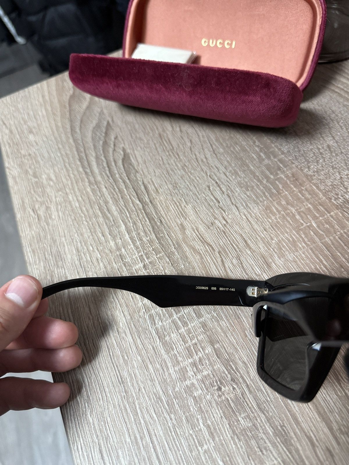 Gucci 🇮🇹 Gucci Sunglasses GG0962S Unisex Made in Italy Size ONE SIZE - 7 Thumbnail